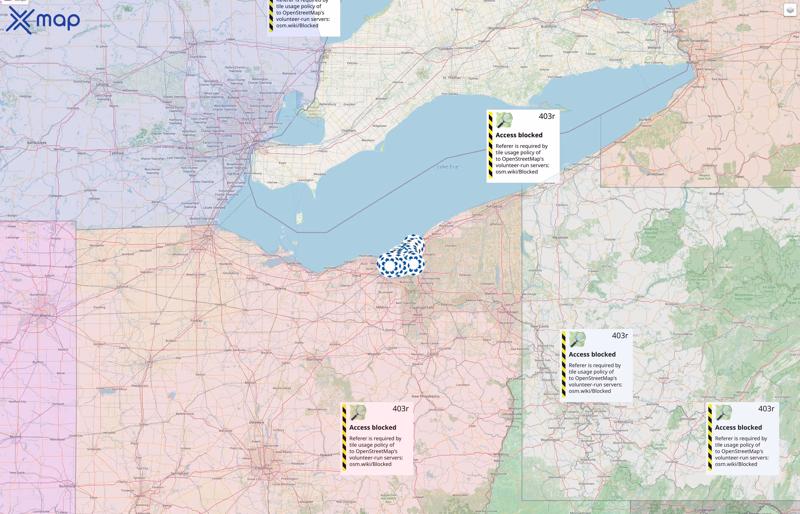 Cleveland Public Library street hotspots