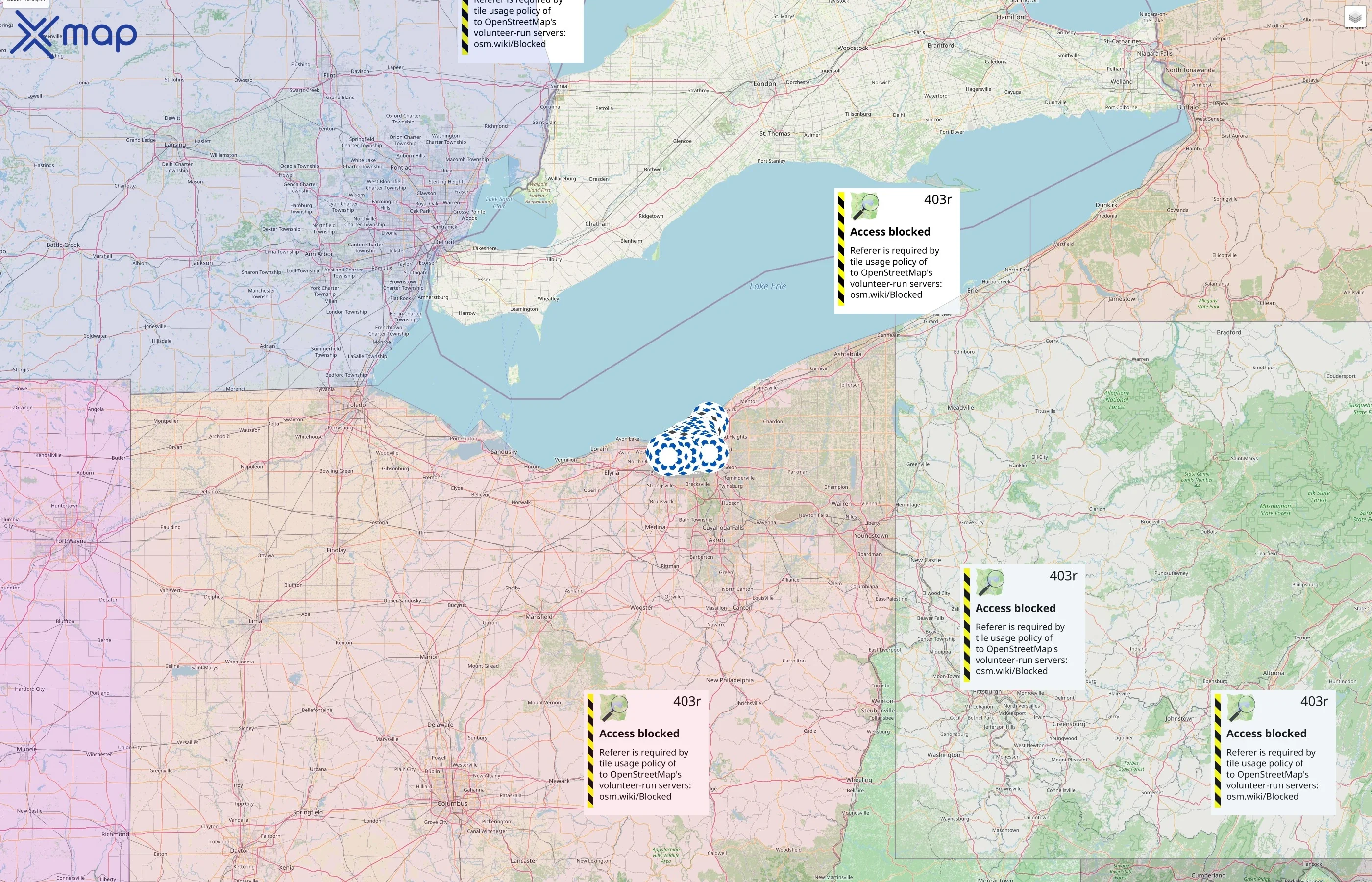 Cleveland Public Library street hotspots