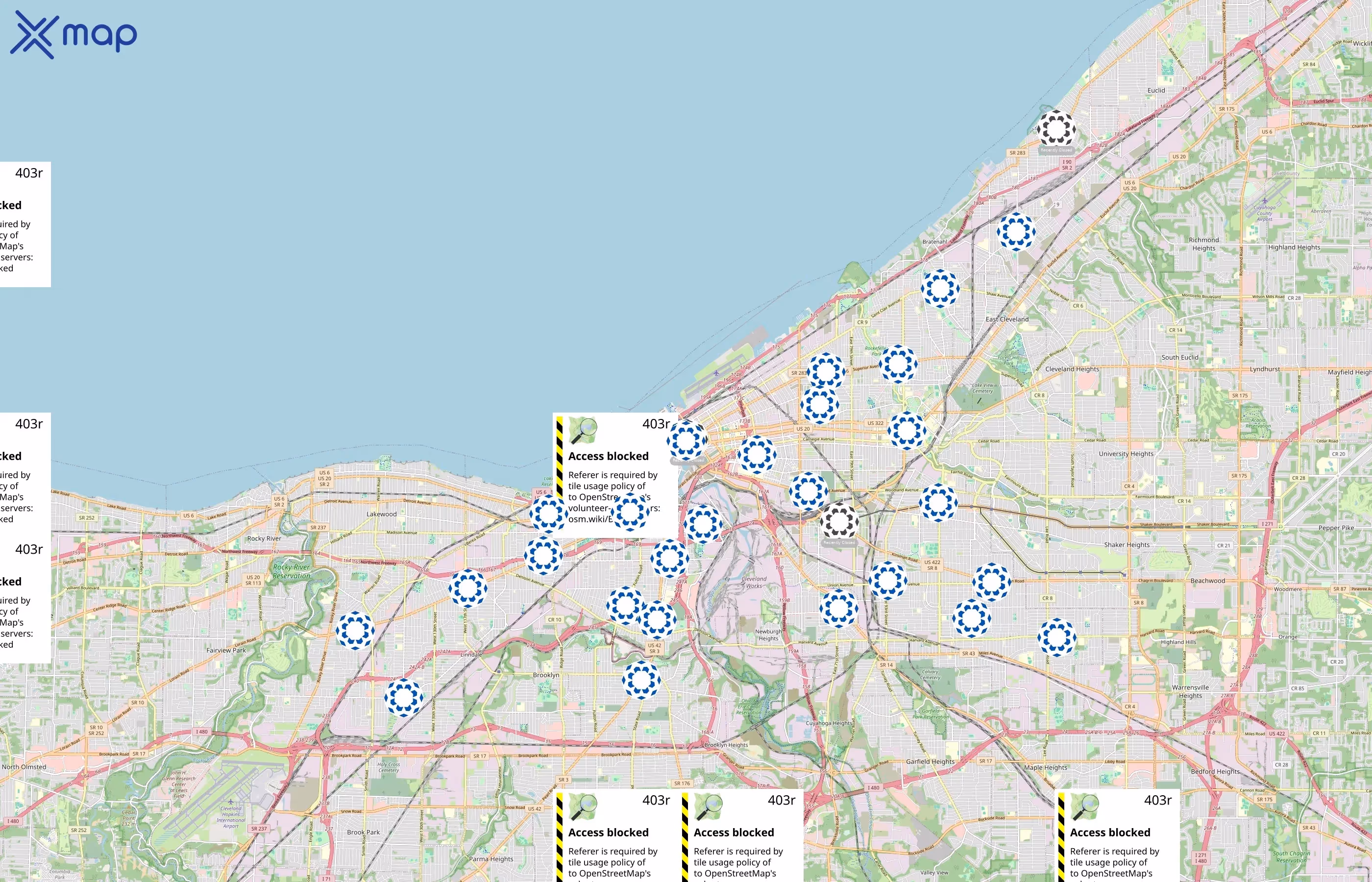 Cleveland Public Library area coverage