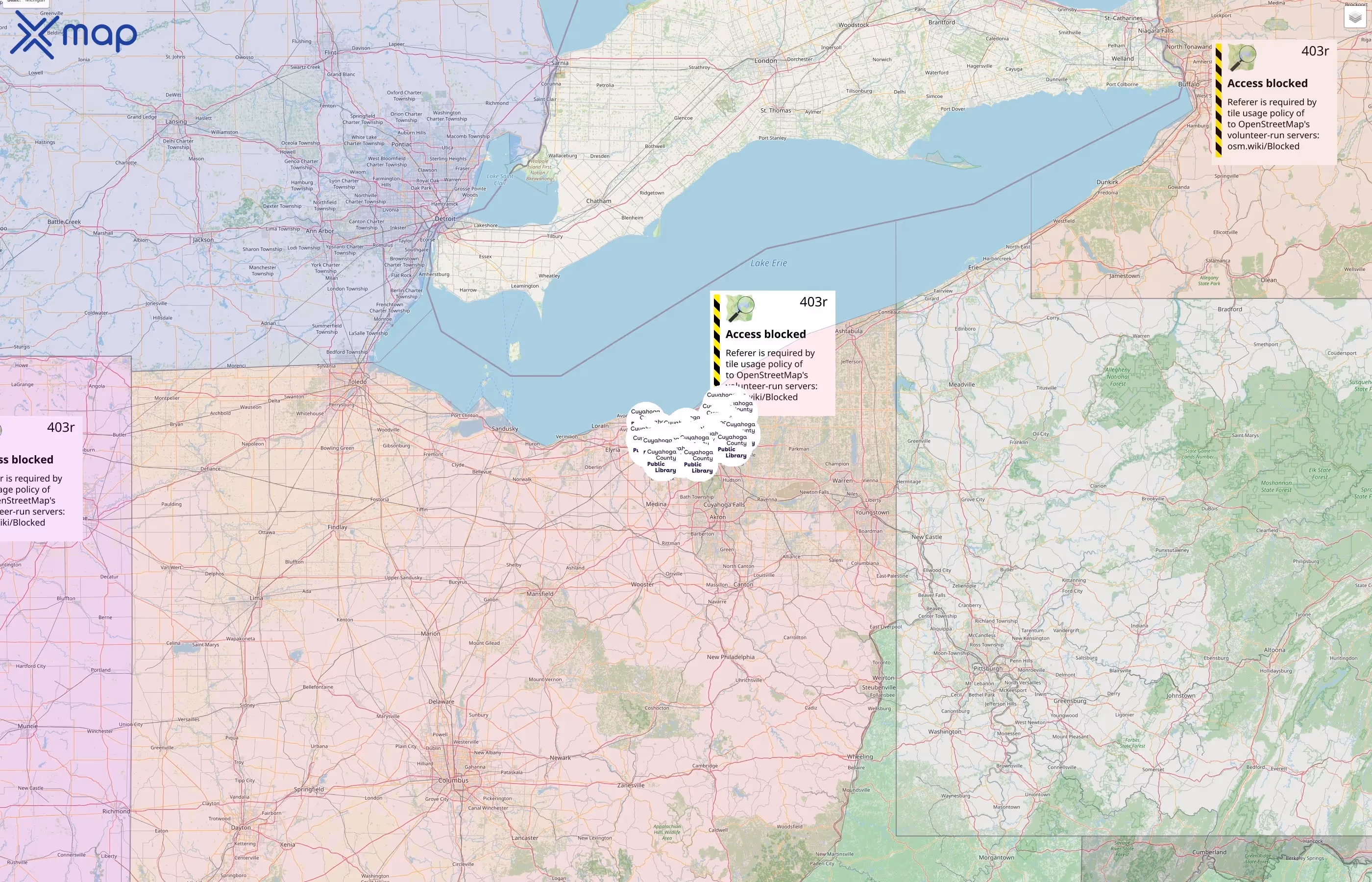 Cuyahoga County Public Library street hotspots