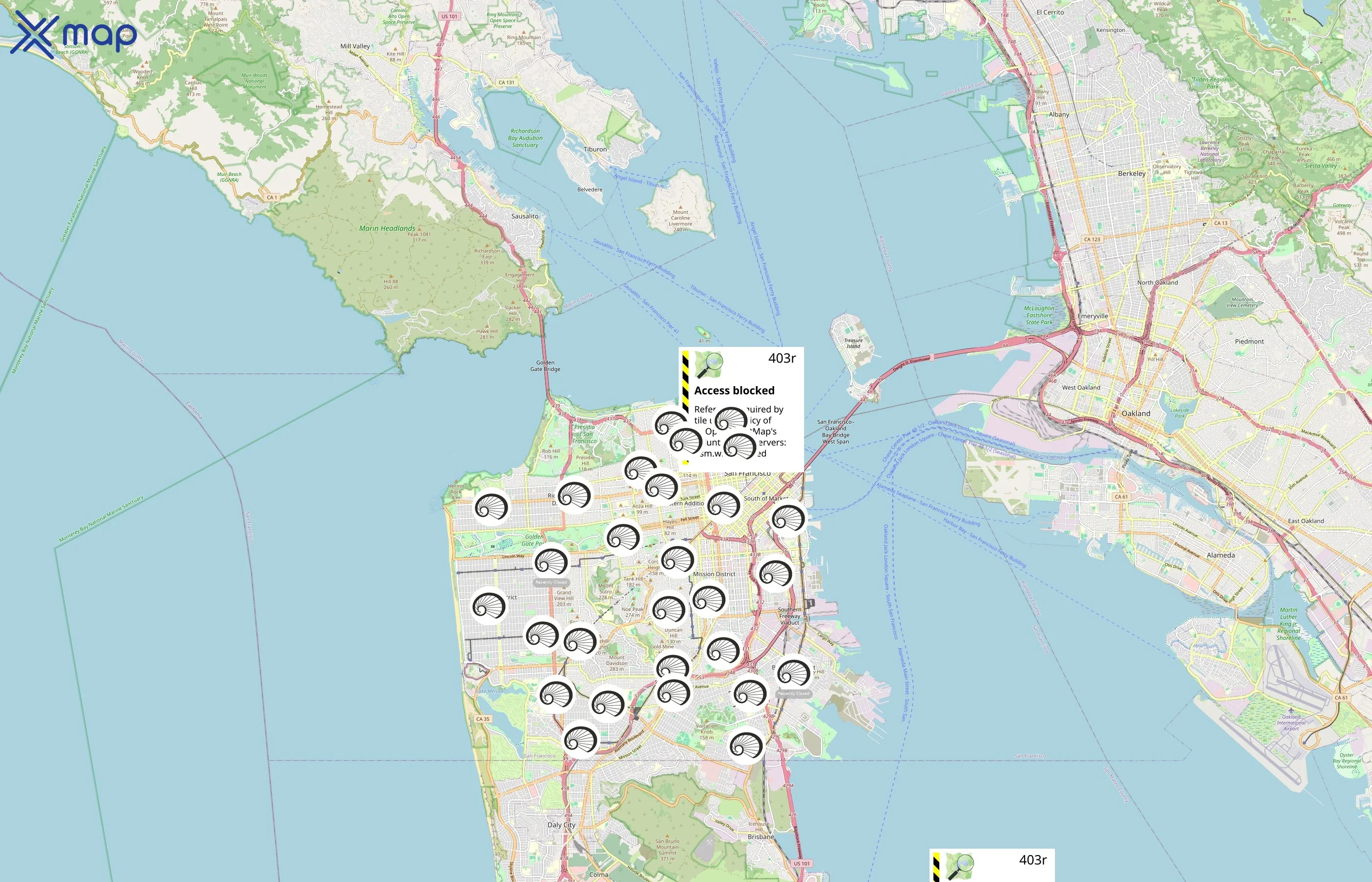 San Francisco Public Library area coverage