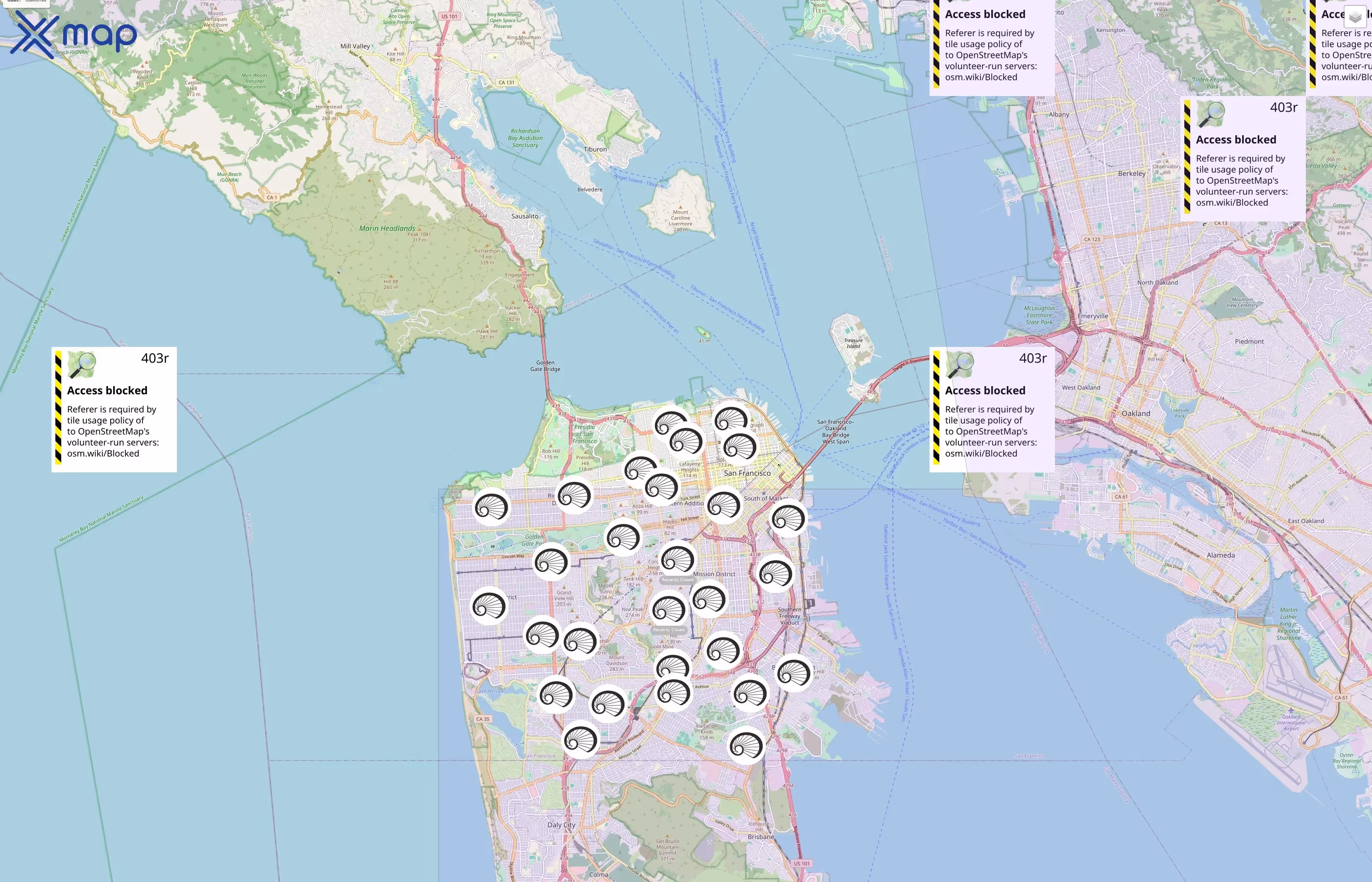San Francisco Public Library traffic data