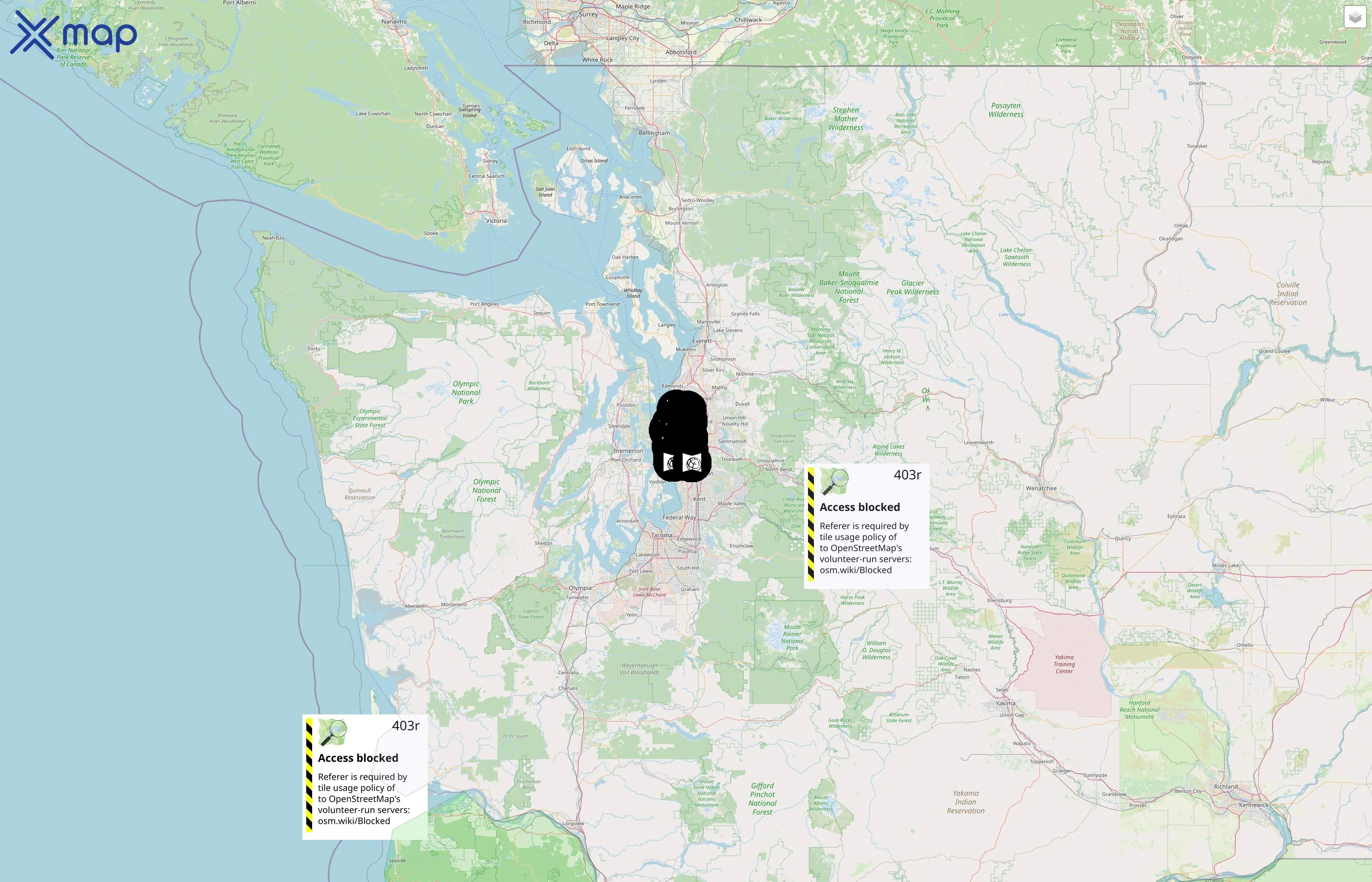 The Seattle Public Library street hotspots