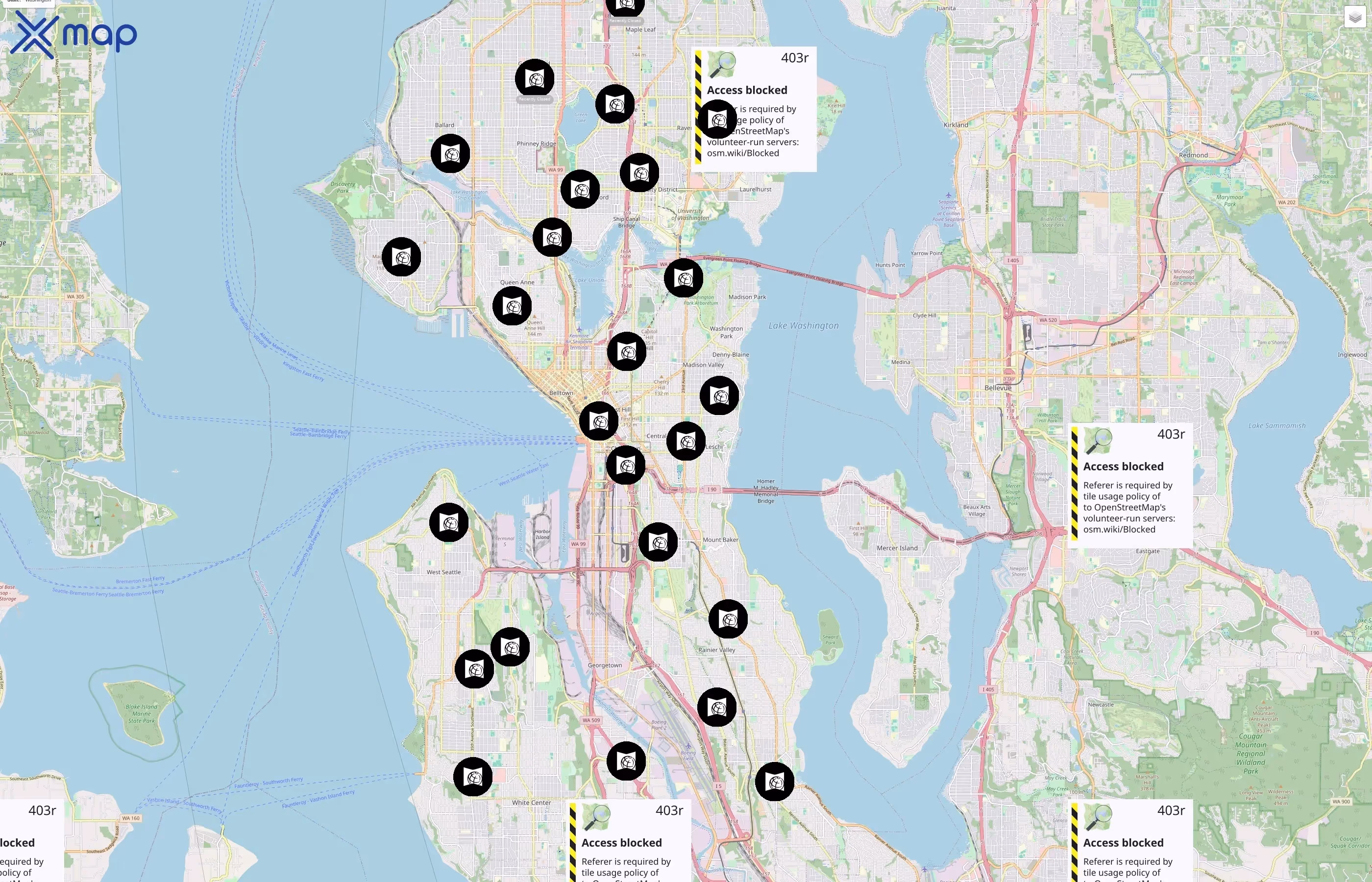 The Seattle Public Library traffic data