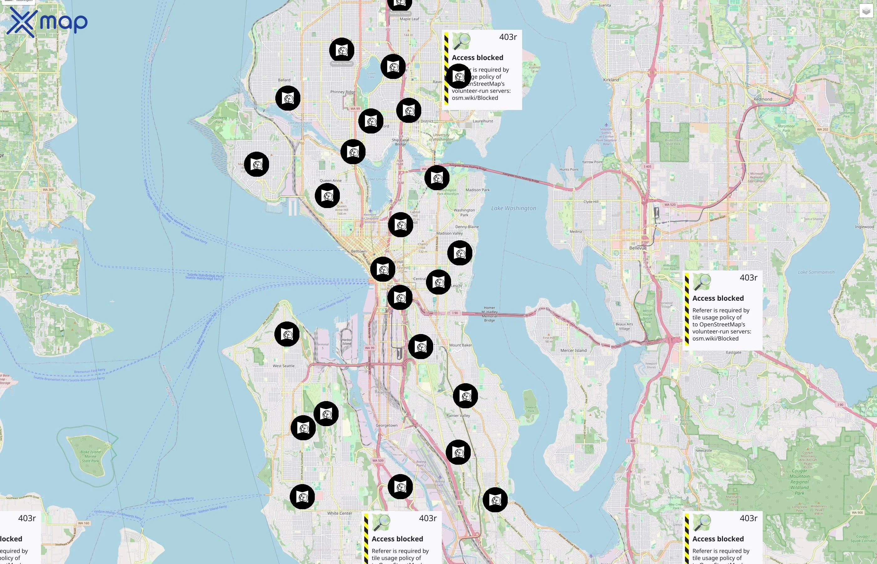 The Seattle Public Library traffic data