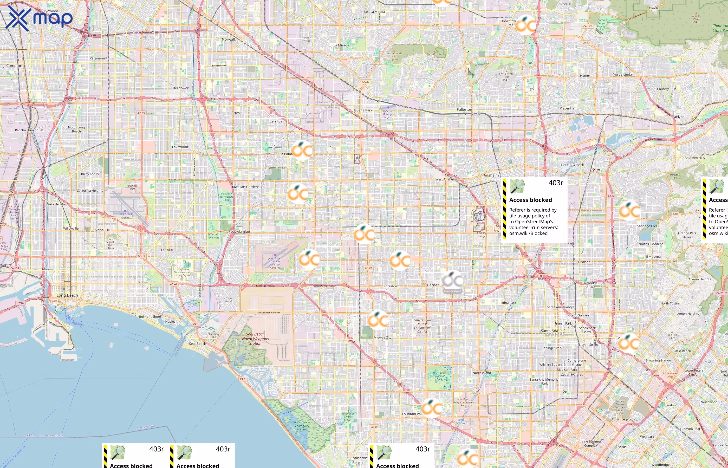 Orange County Public Libraries area coverage