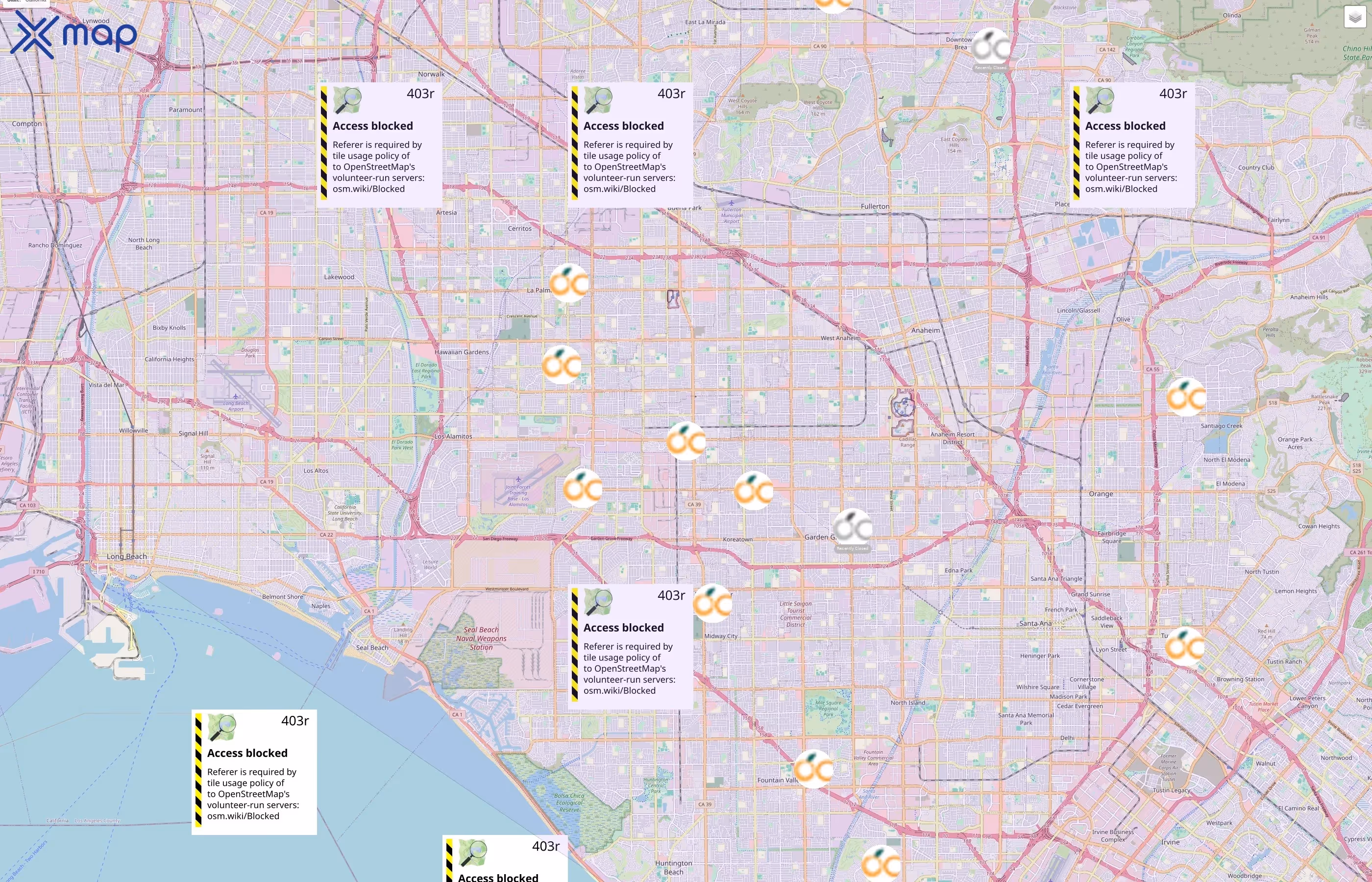 Orange County Public Libraries traffic data