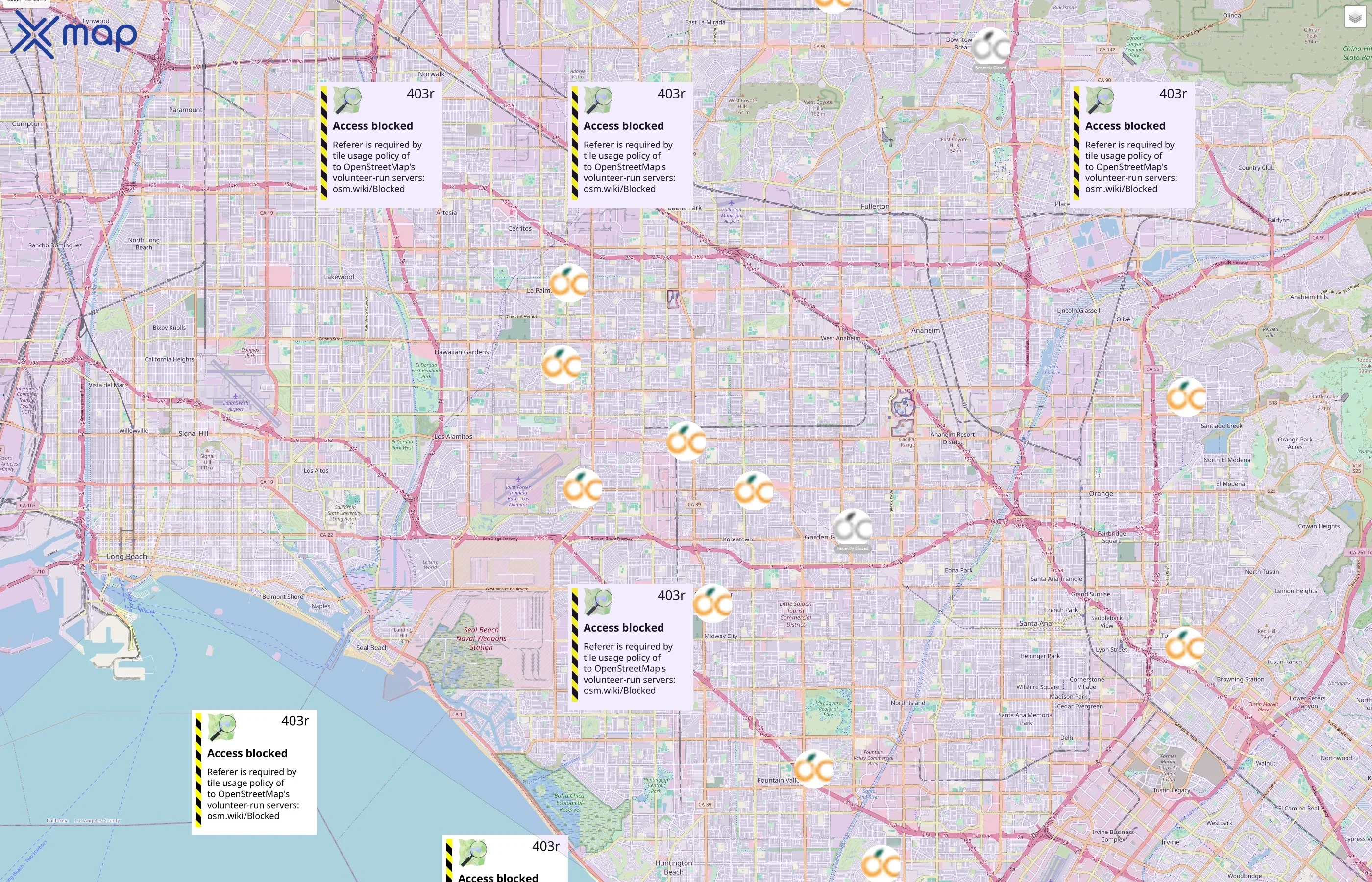 Orange County Public Libraries traffic data