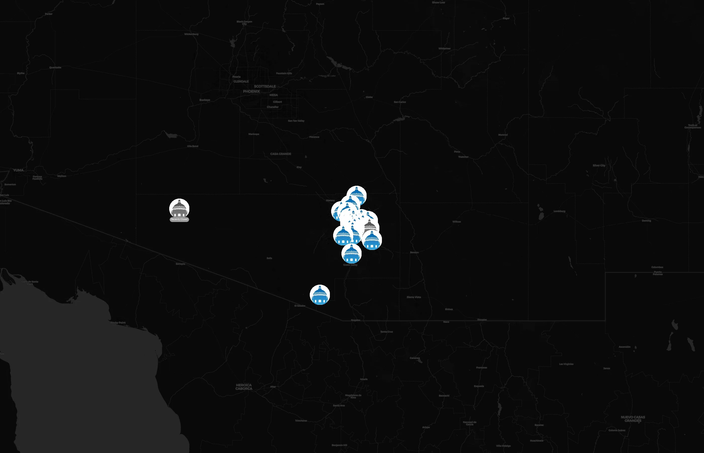 Pima County Public Library city distribution