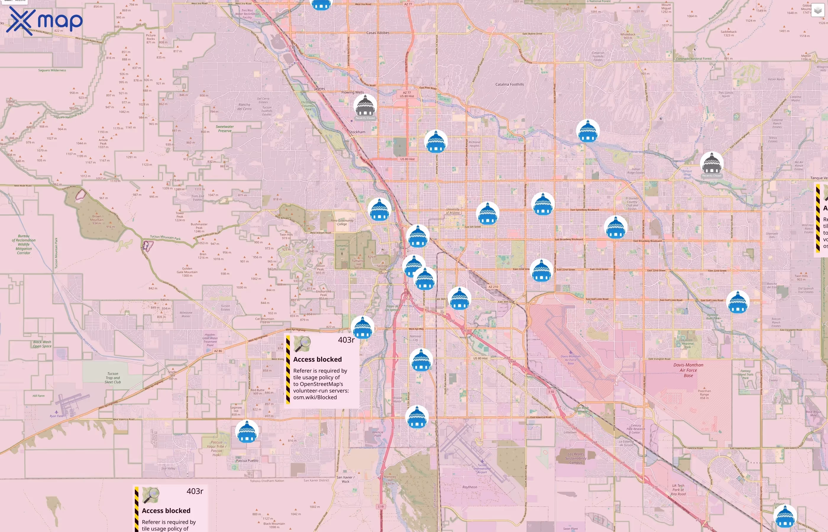 Pima County Public Library traffic data