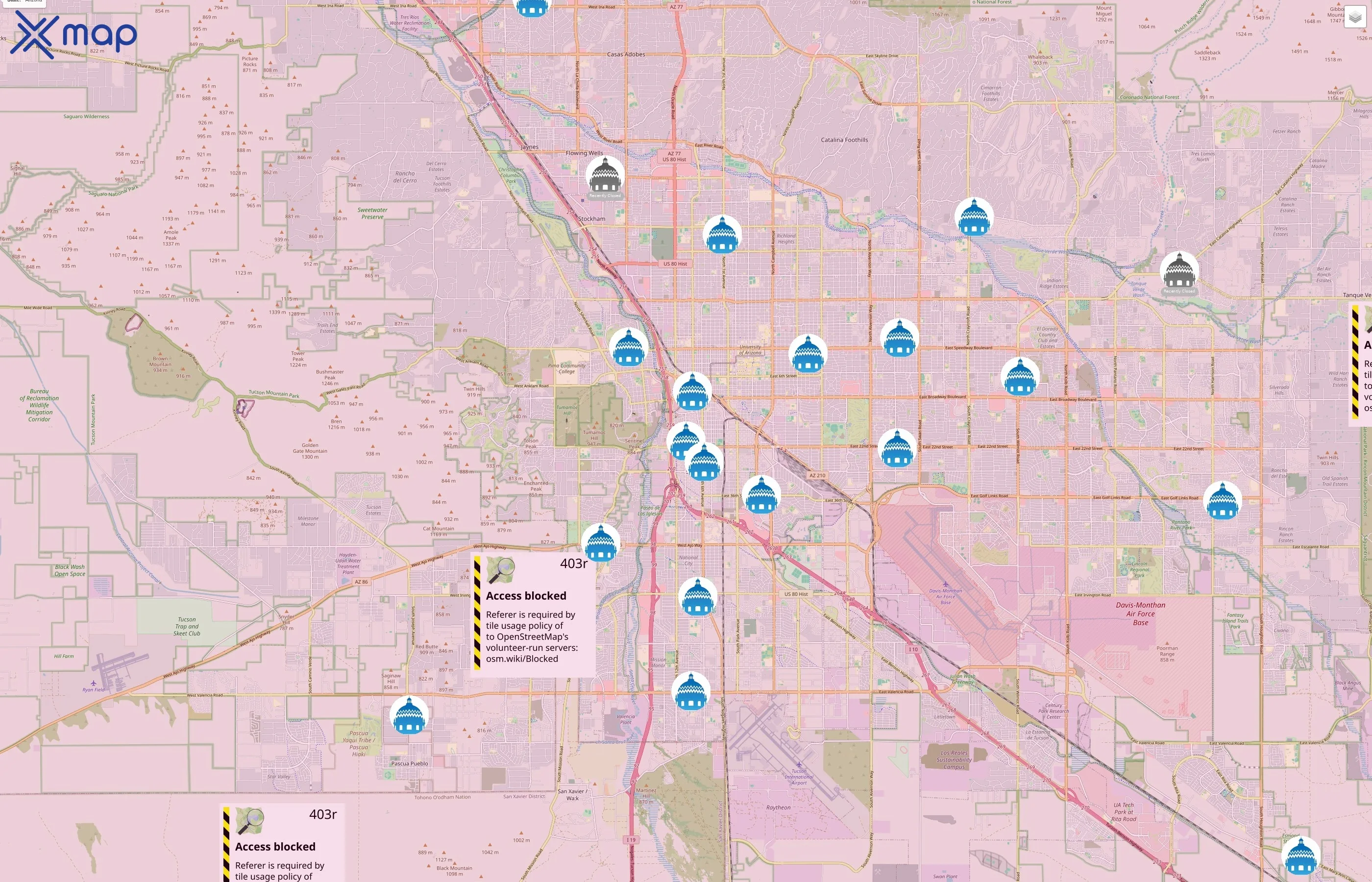 Pima County Public Library traffic data