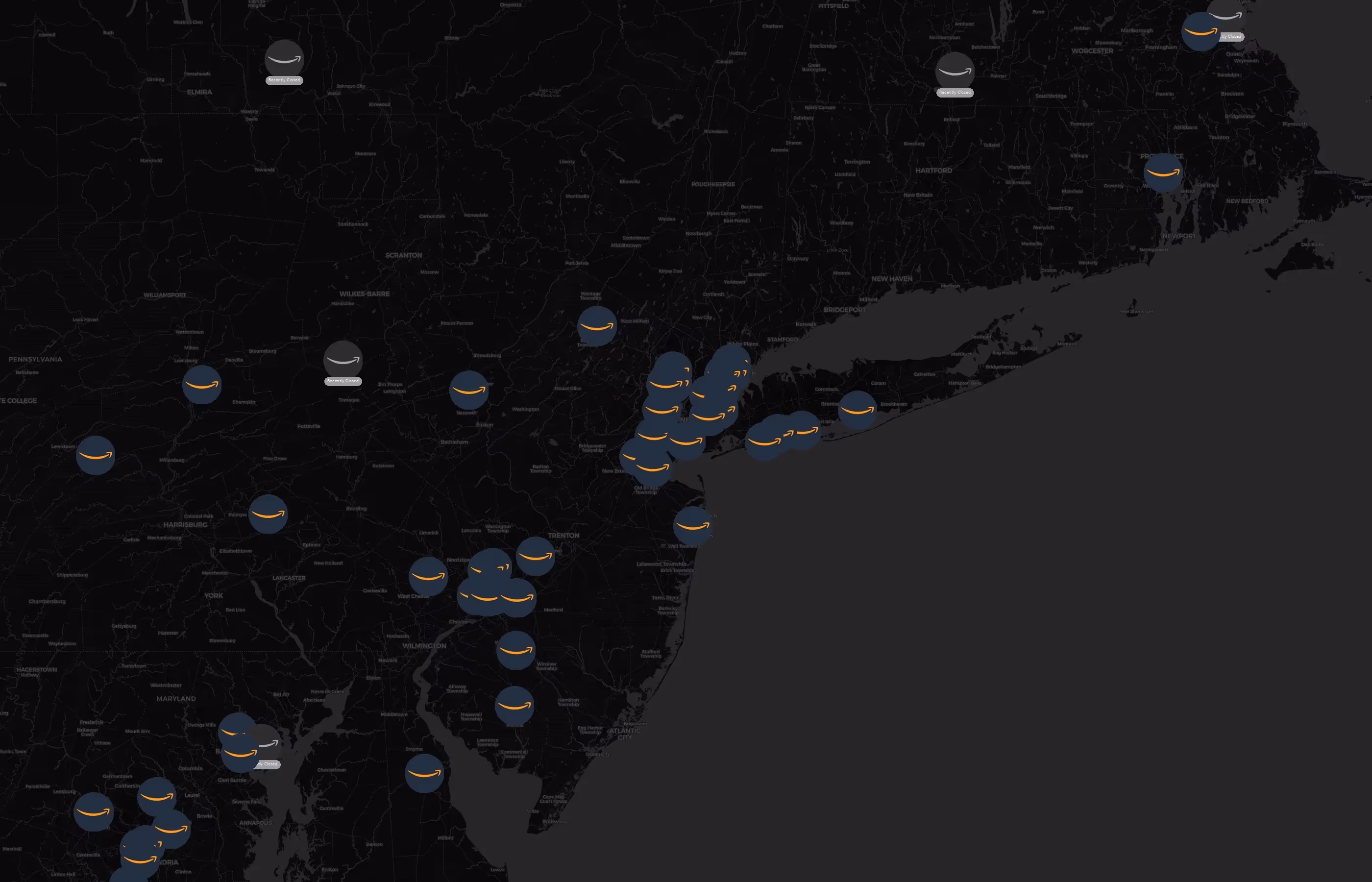 Amazon city distribution