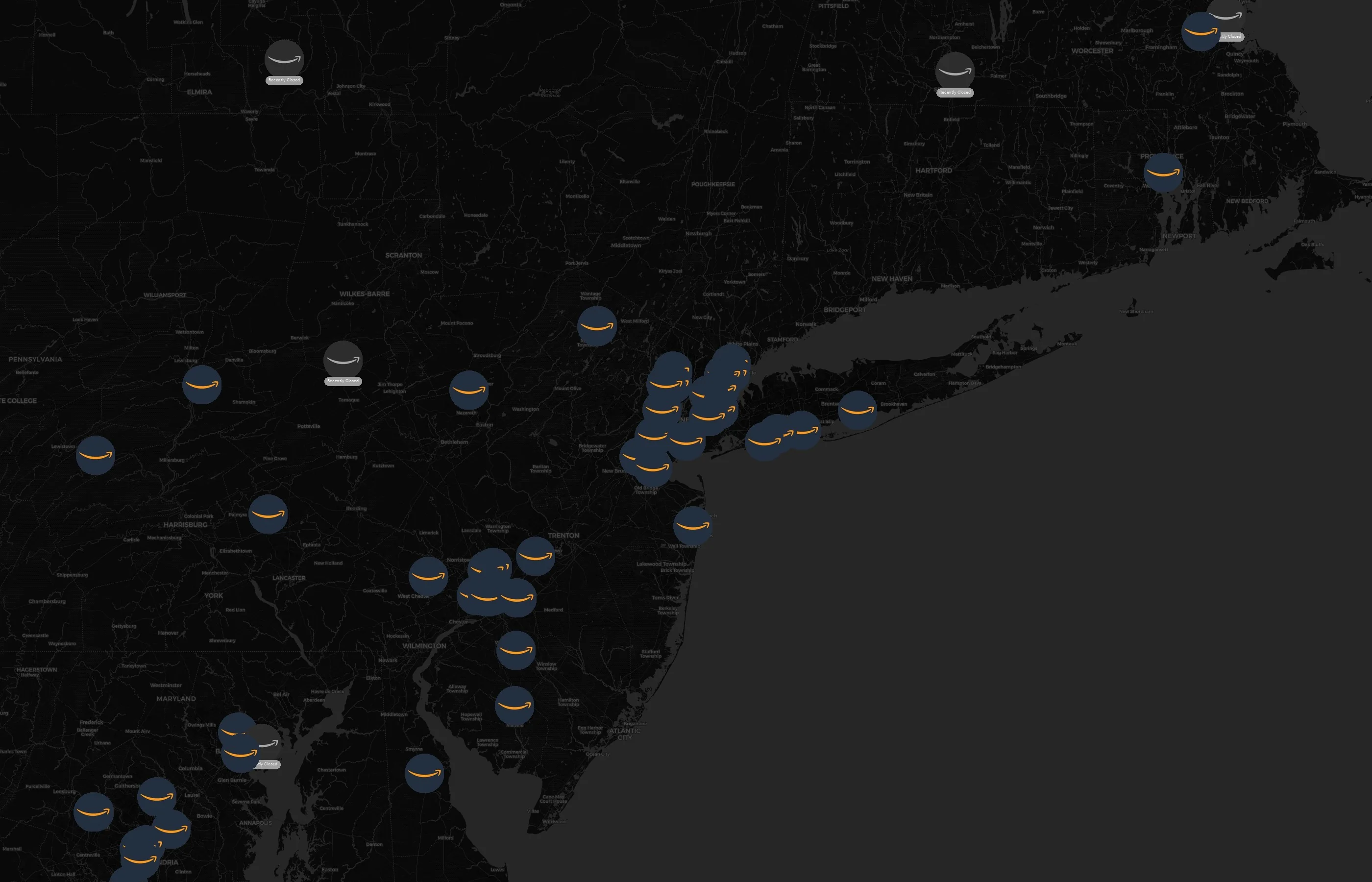 Amazon city distribution