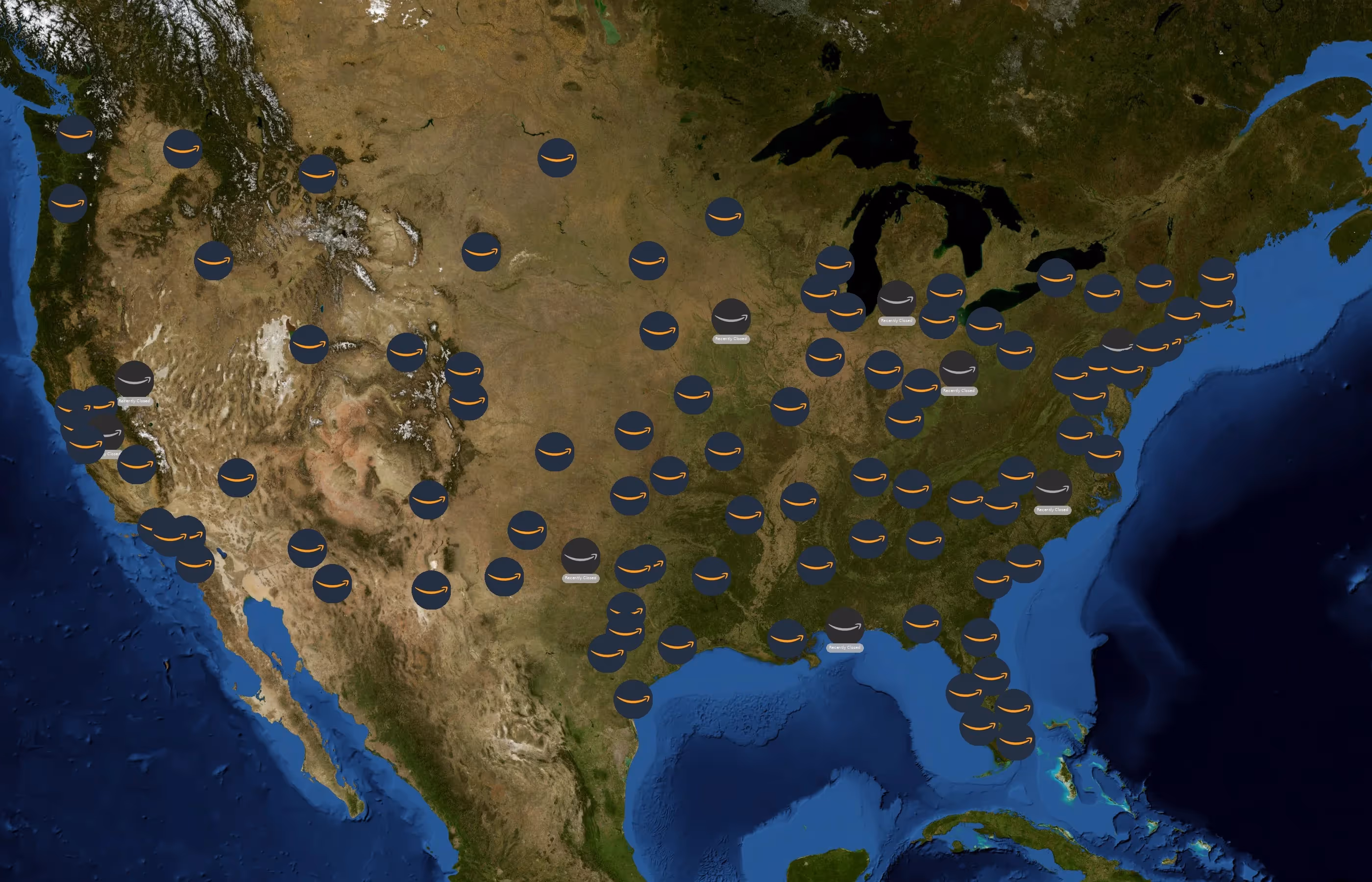 Amazon state distribution