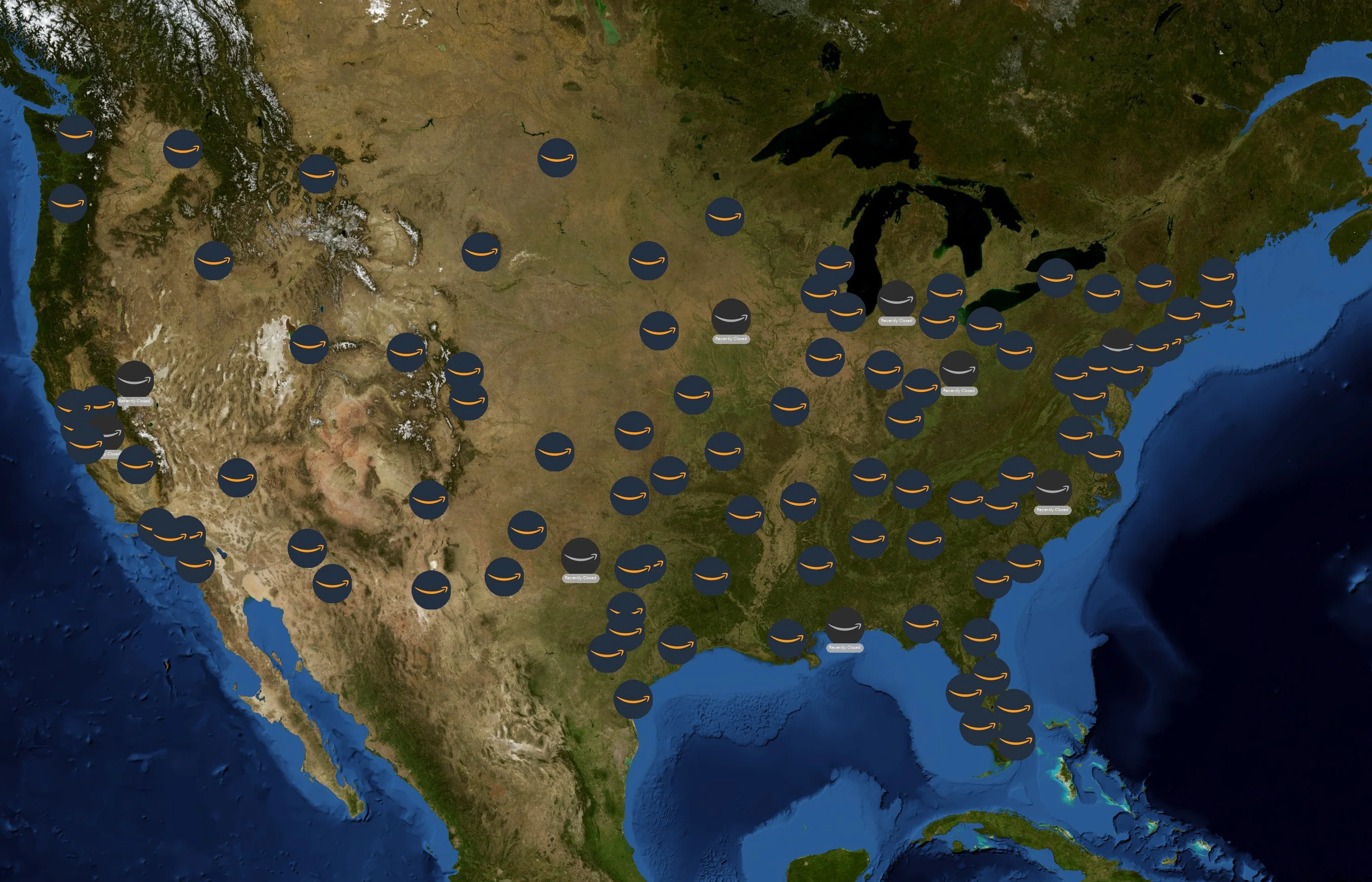 Amazon state distribution