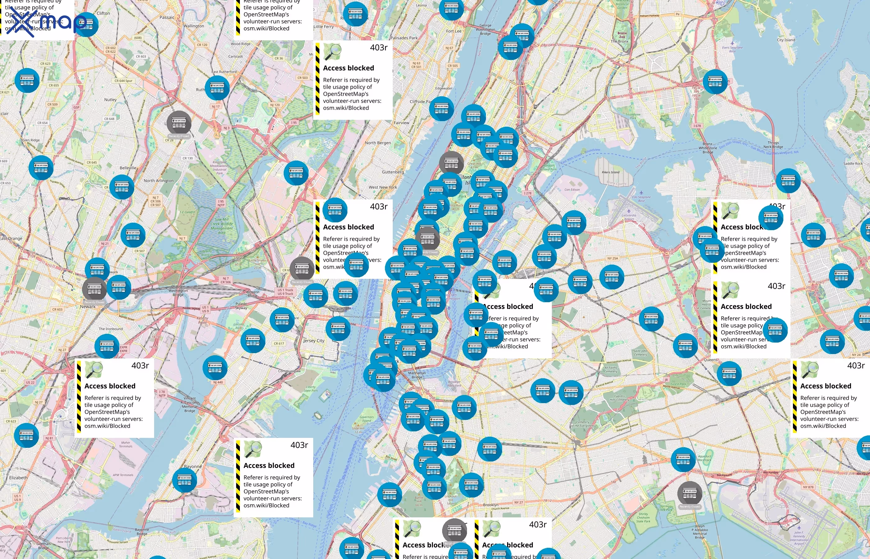 The UPS Store area coverage
