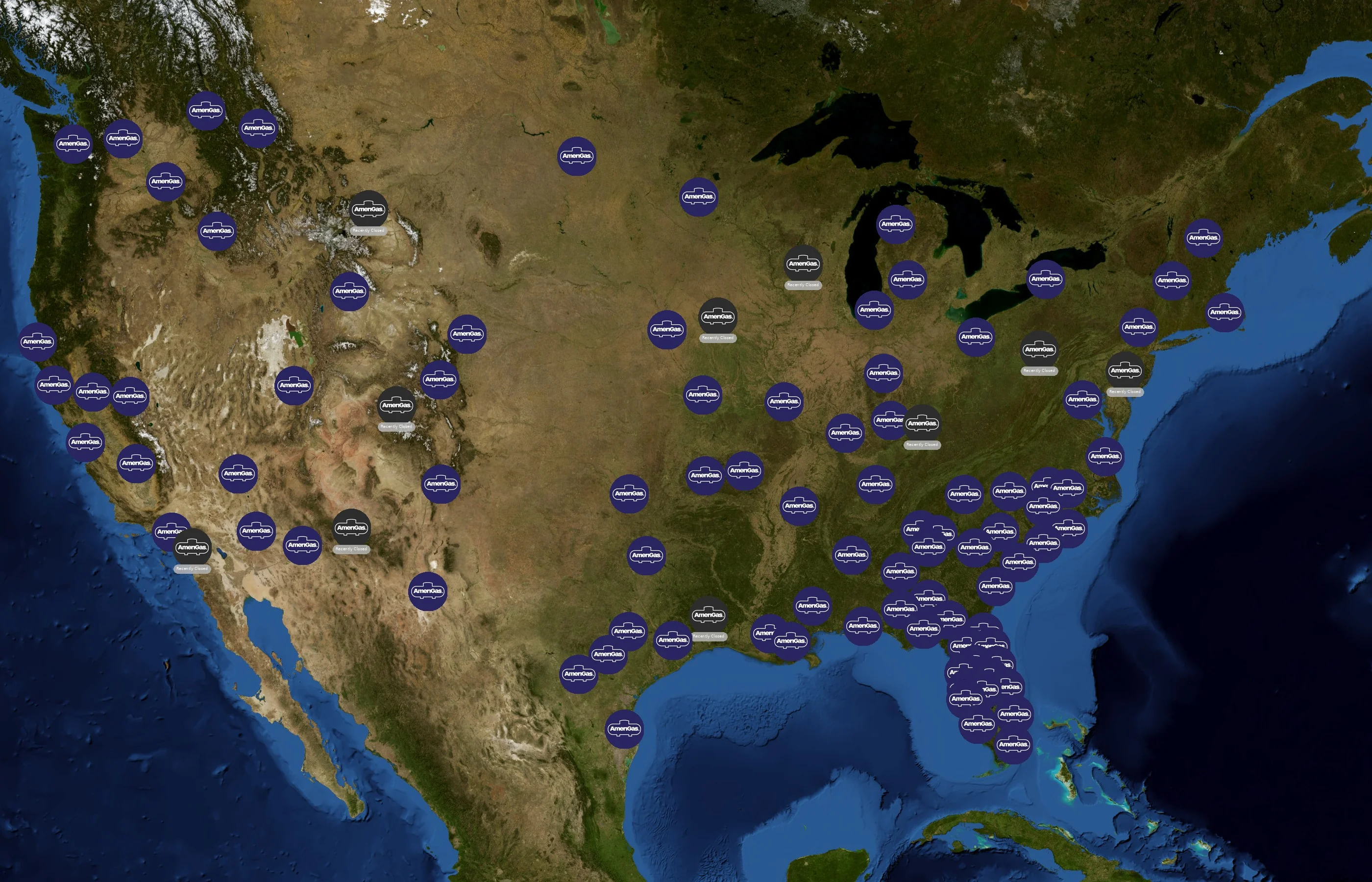 AmeriGas state distribution