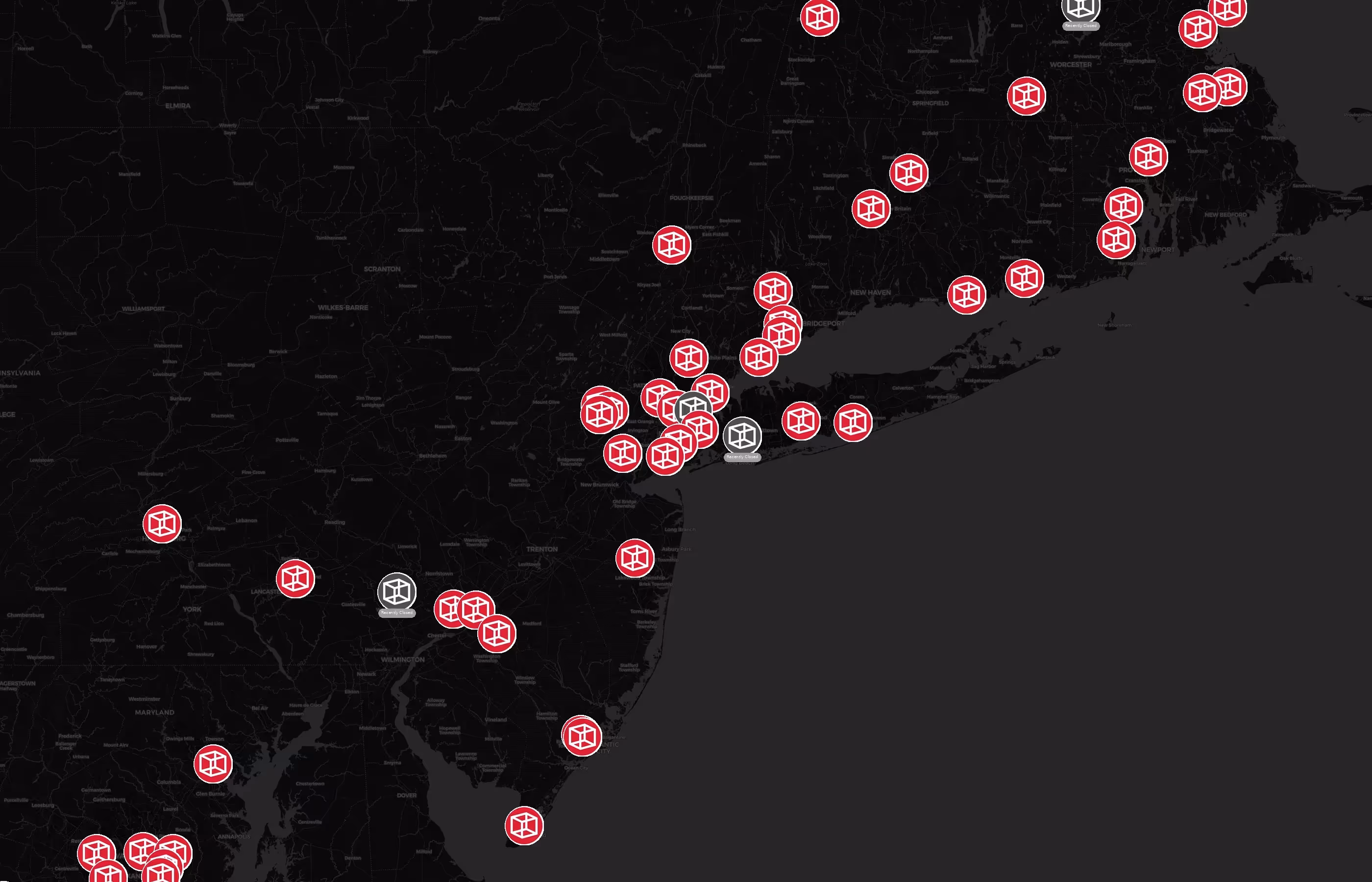 CubeSmart city distribution
