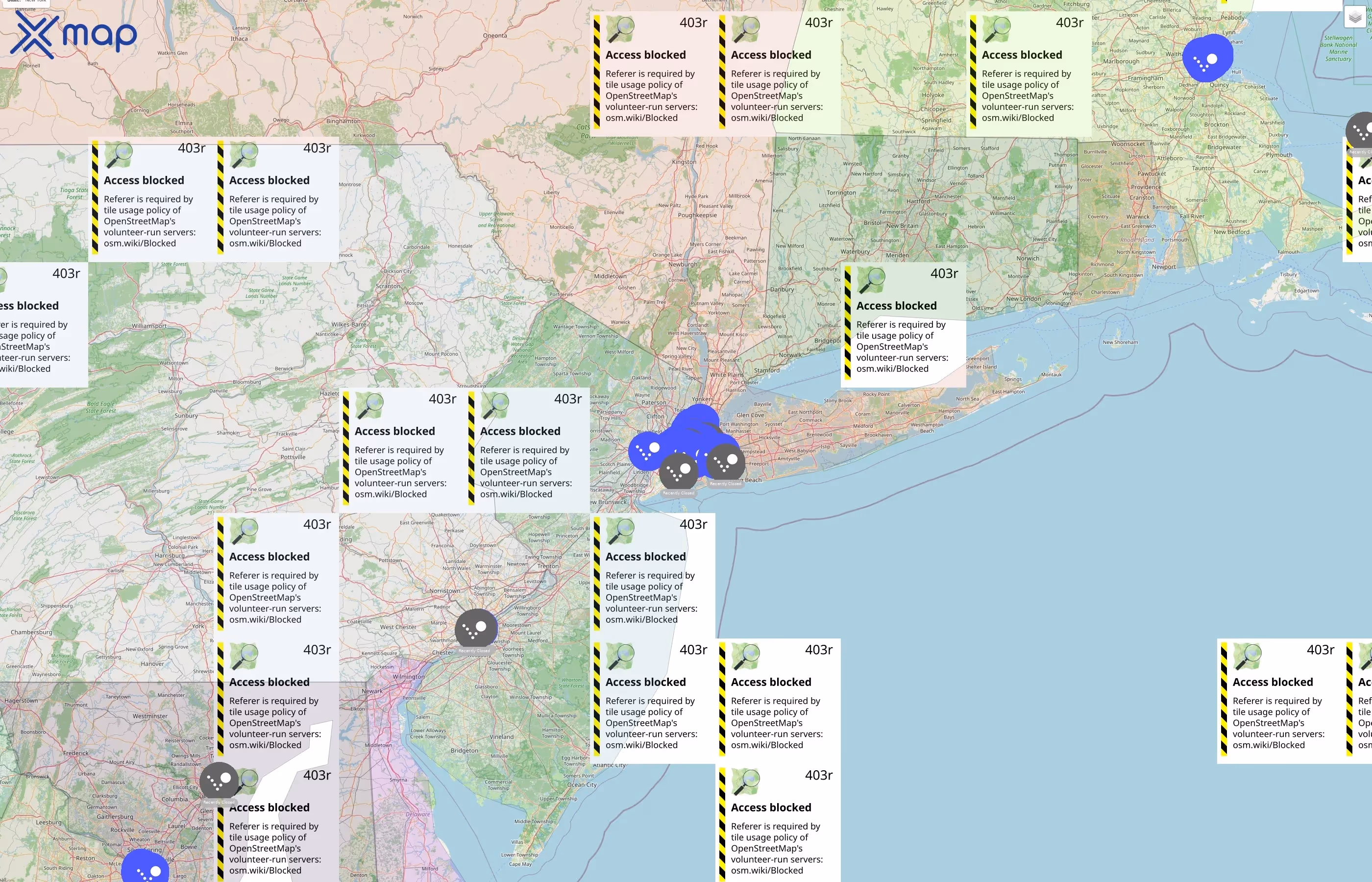 Bounce street hotspots