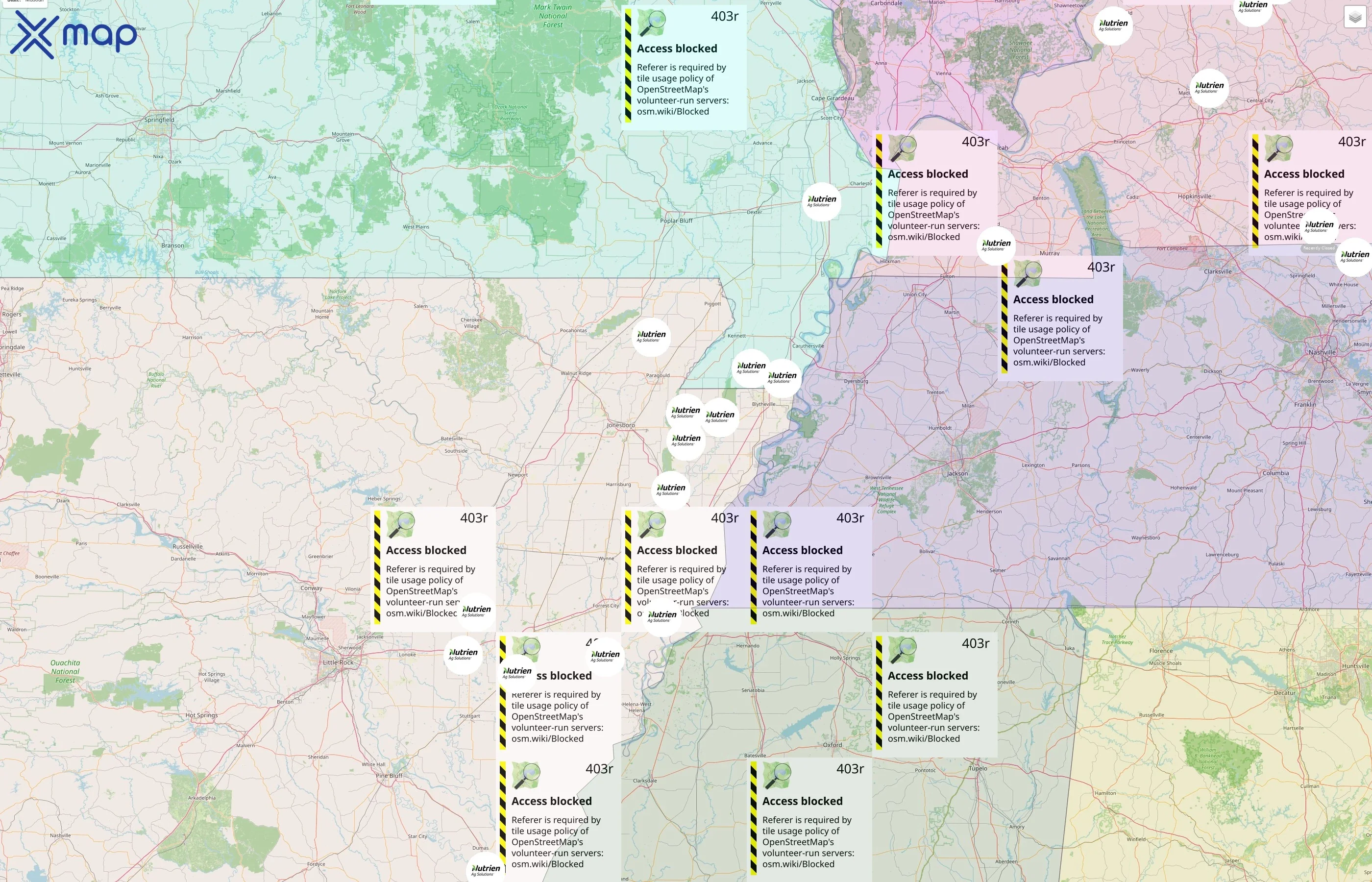 Nutrien Ag Solutions street hotspots