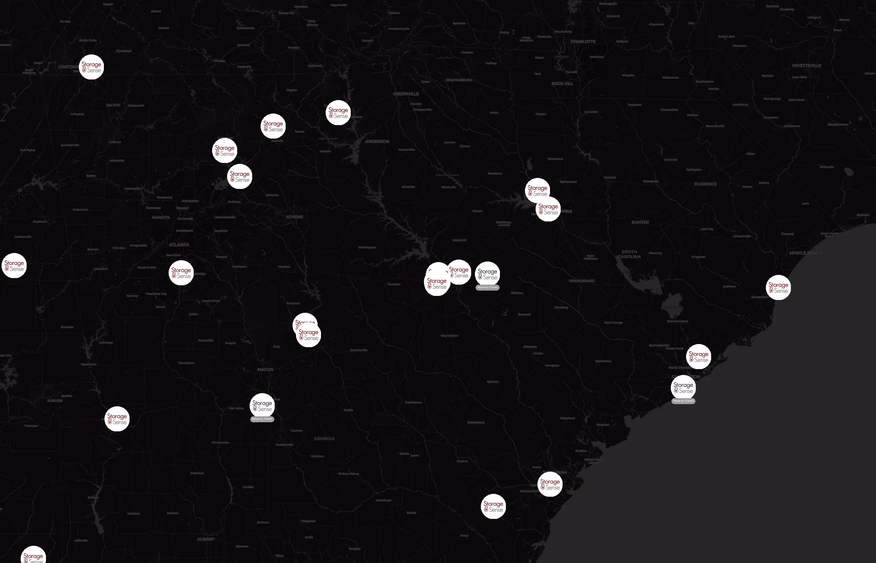Storage Sense city distribution