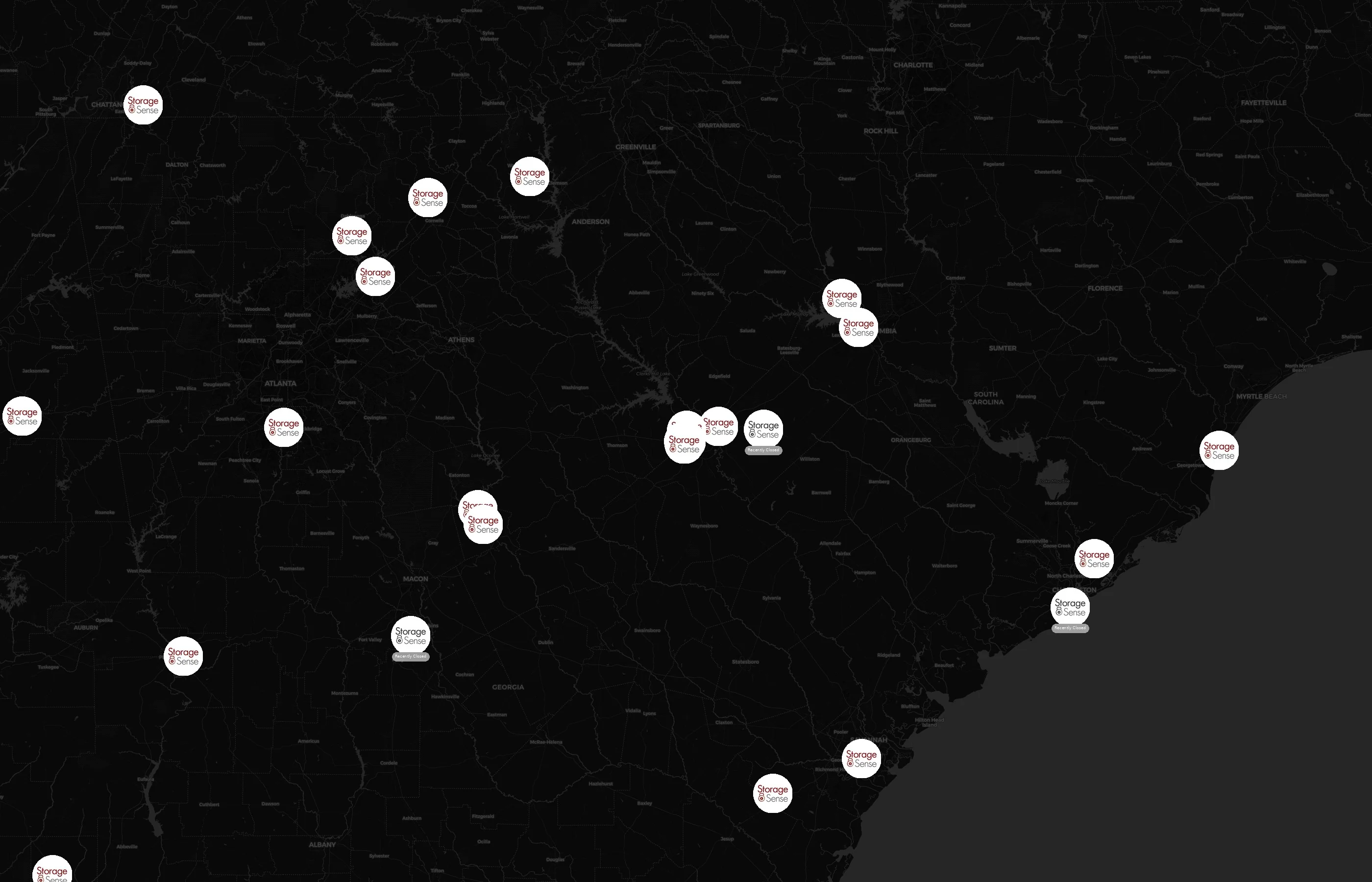 Storage Sense city distribution
