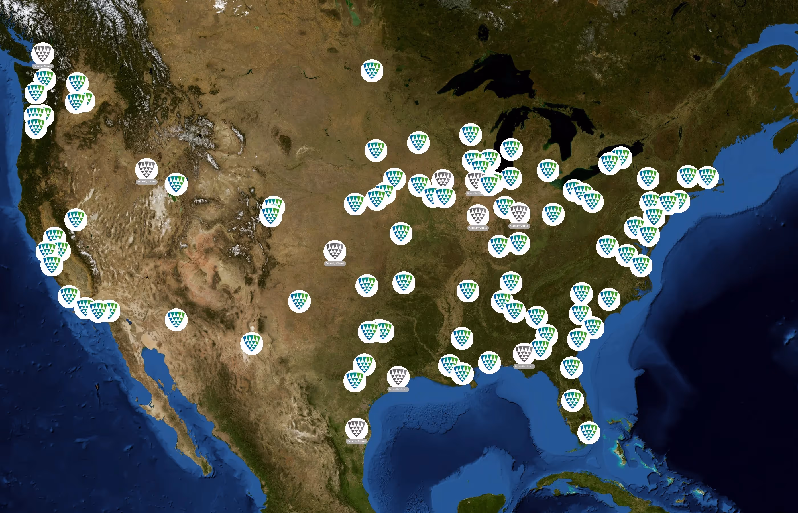 Lineage Logistics state distribution