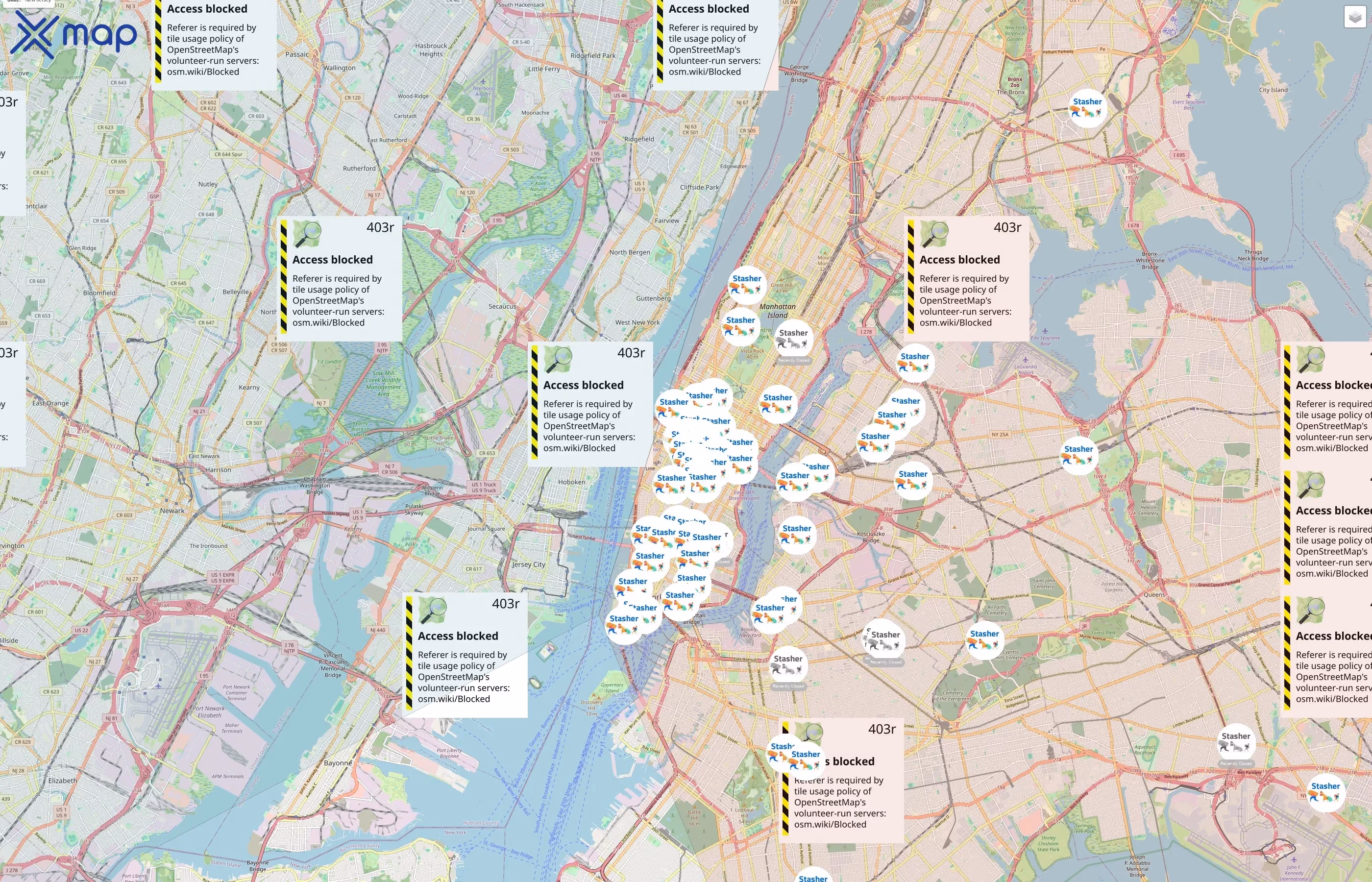Stasher traffic data