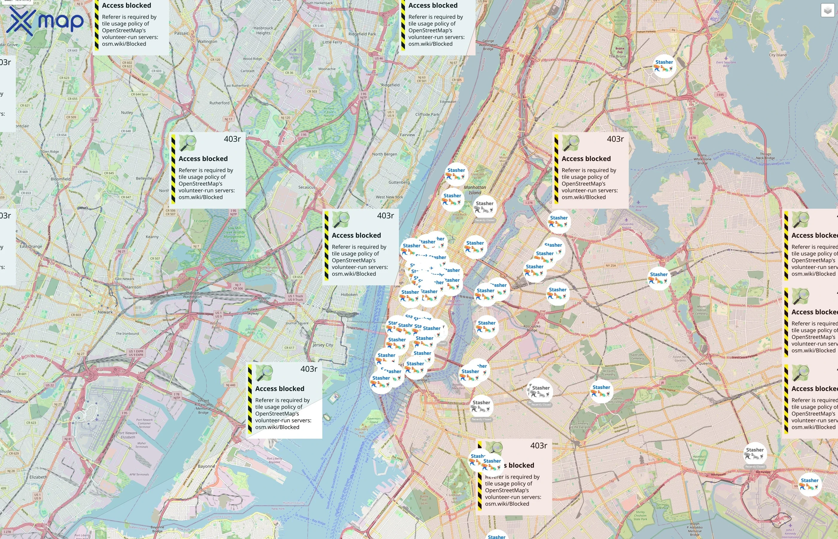 Stasher traffic data