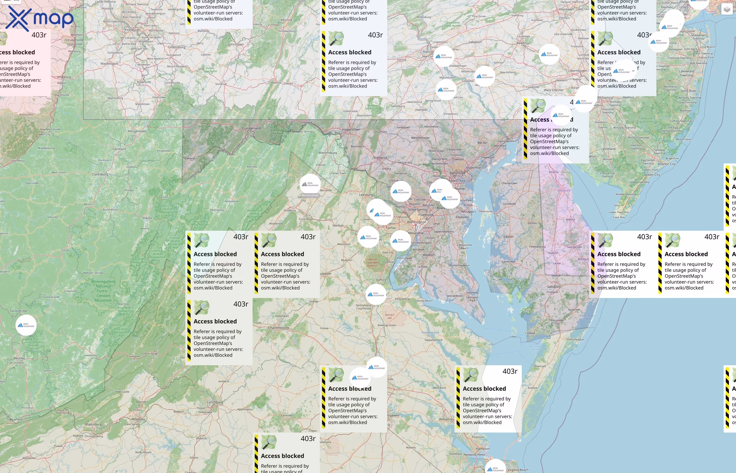 Iron Mountain street hotspots