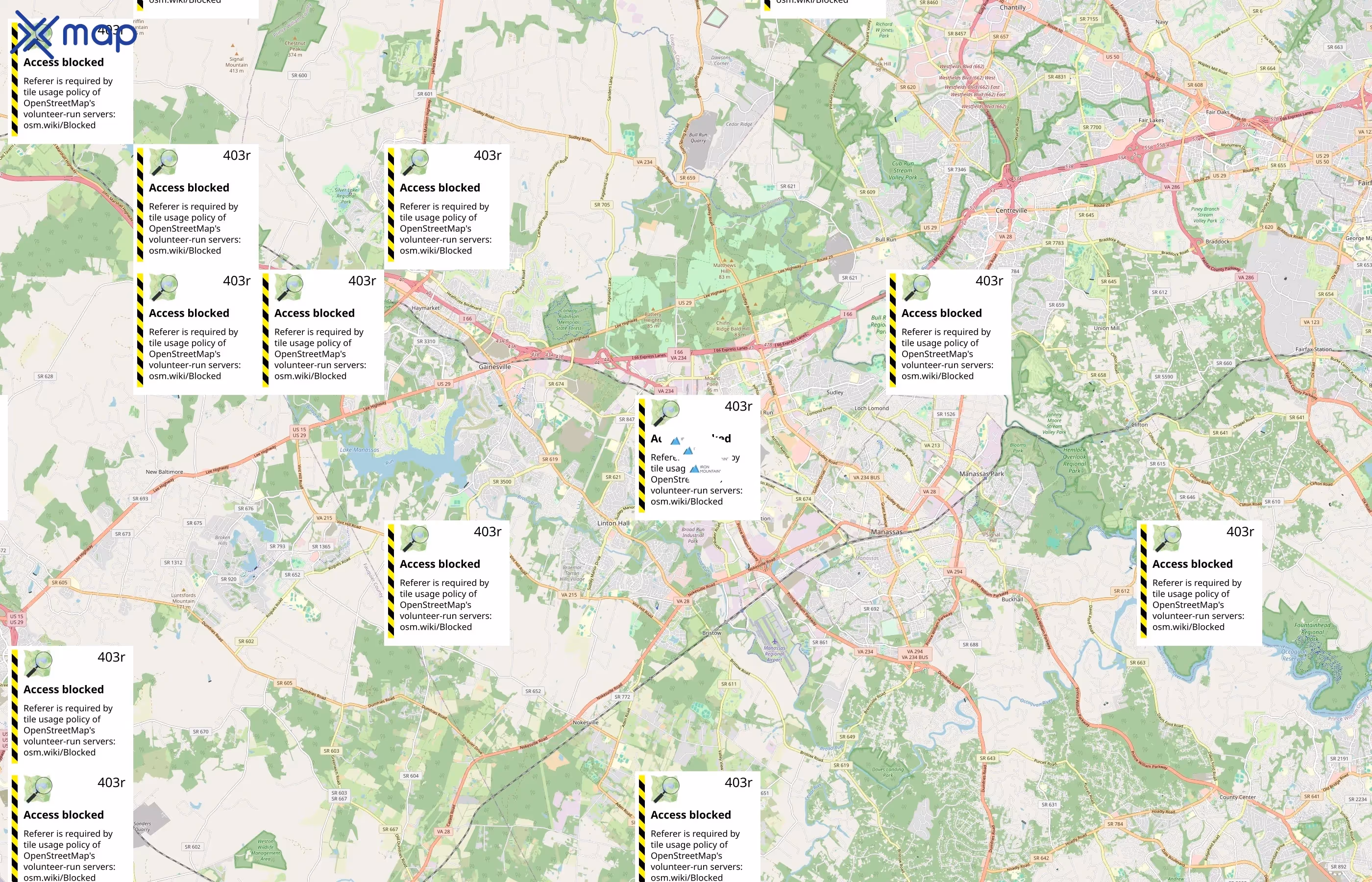 Iron Mountain area coverage