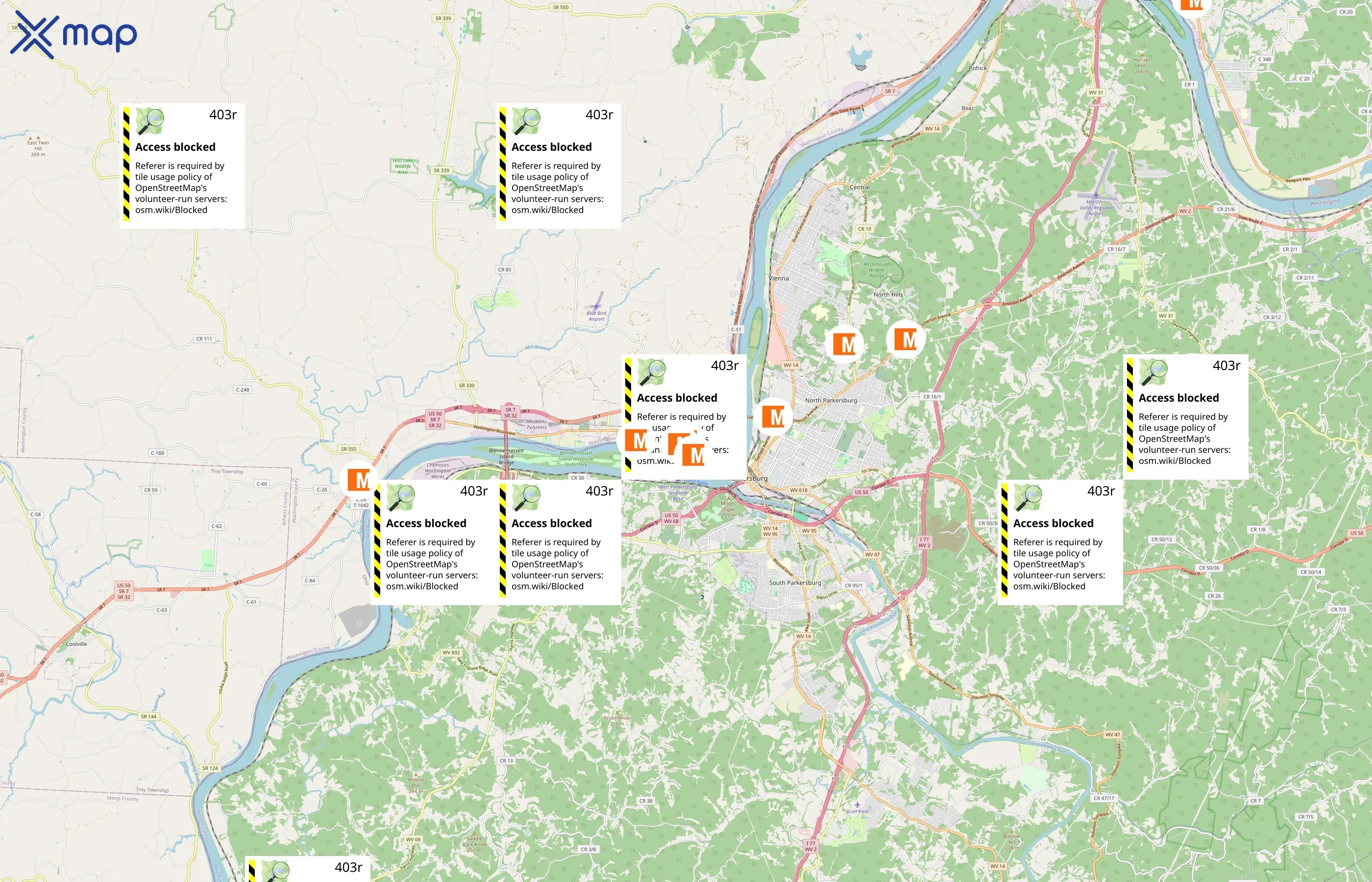 Mini Mall Storage area coverage
