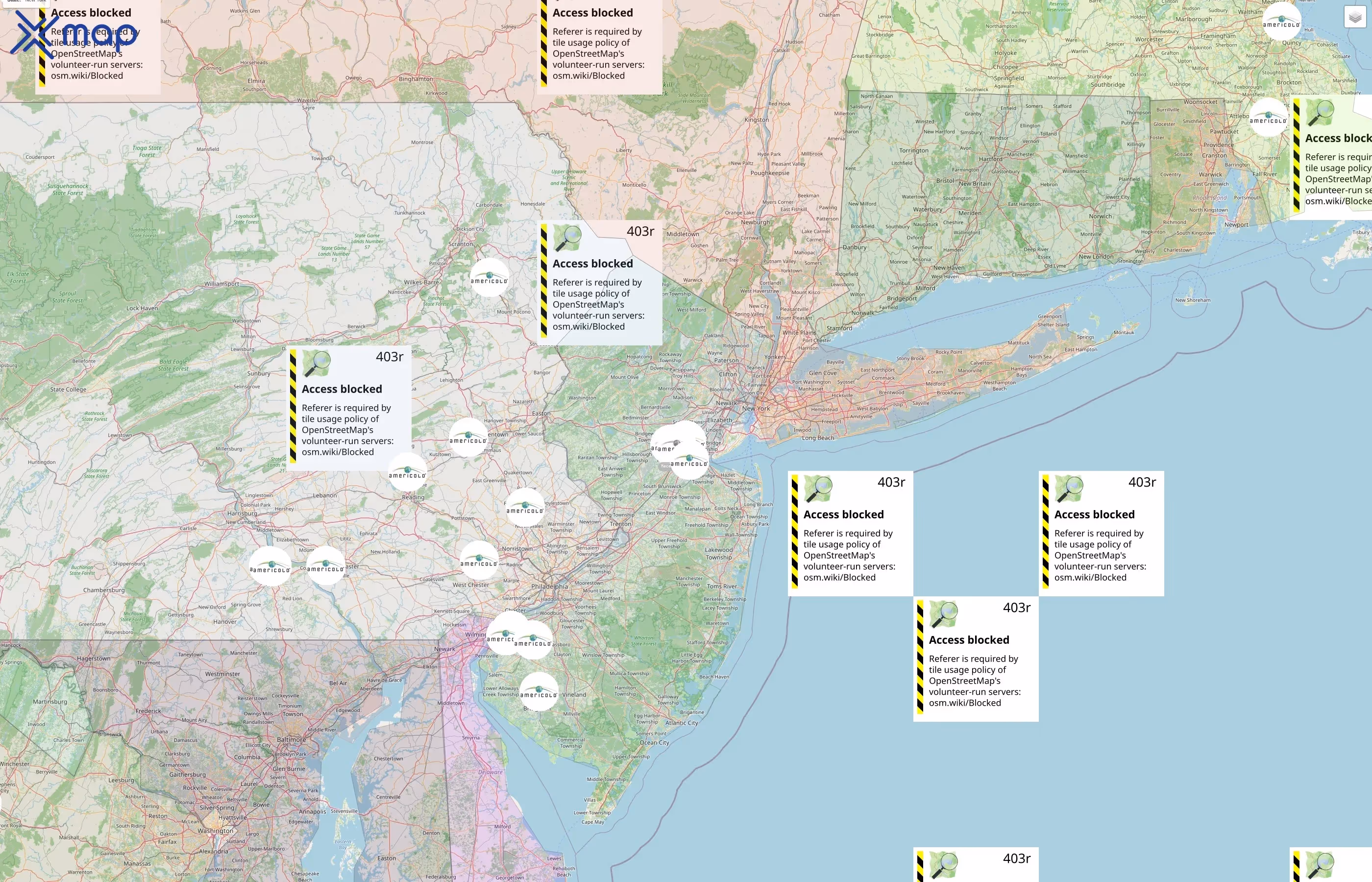 Americold street hotspots