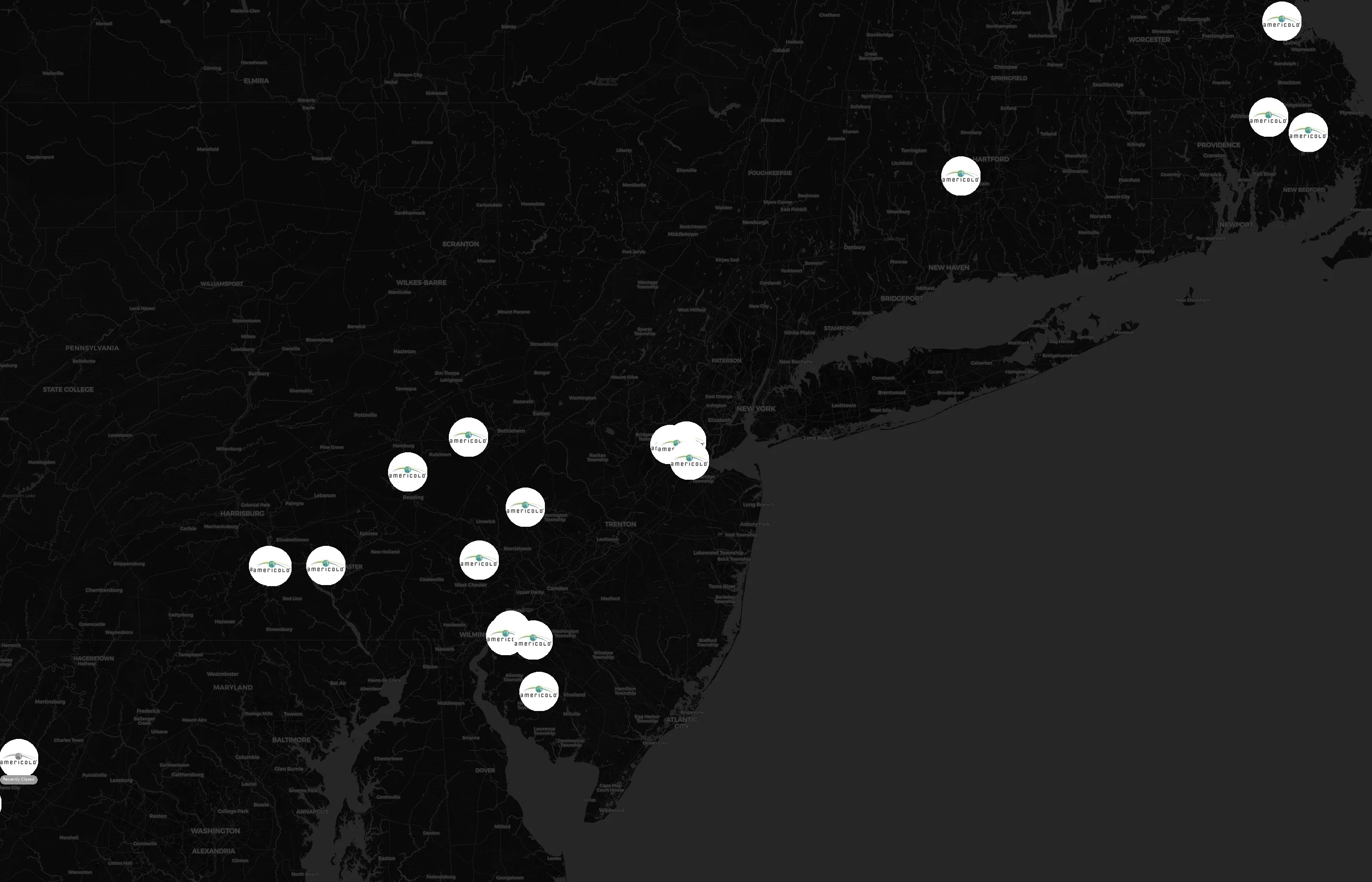 Americold city distribution