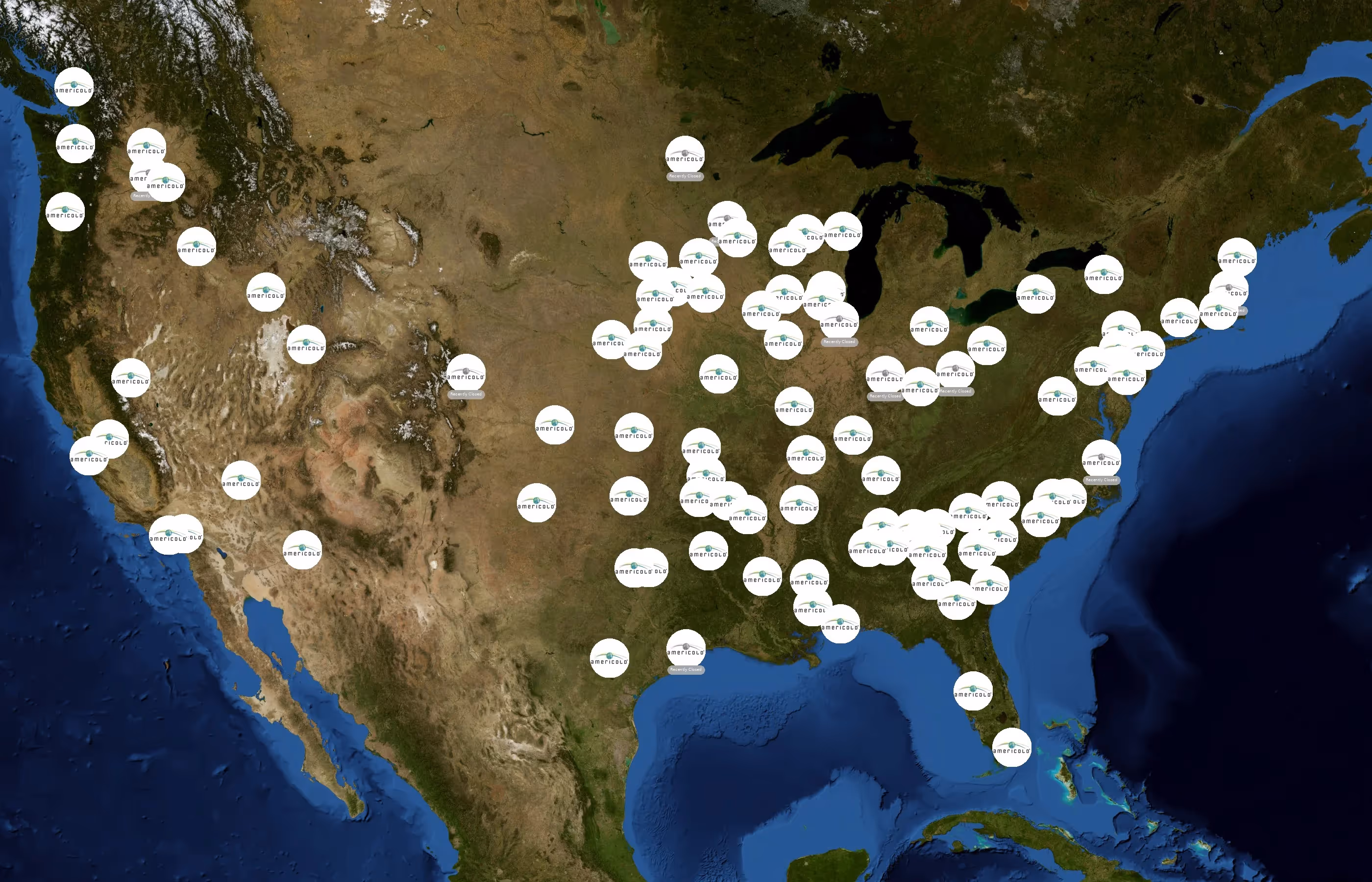 Americold state distribution