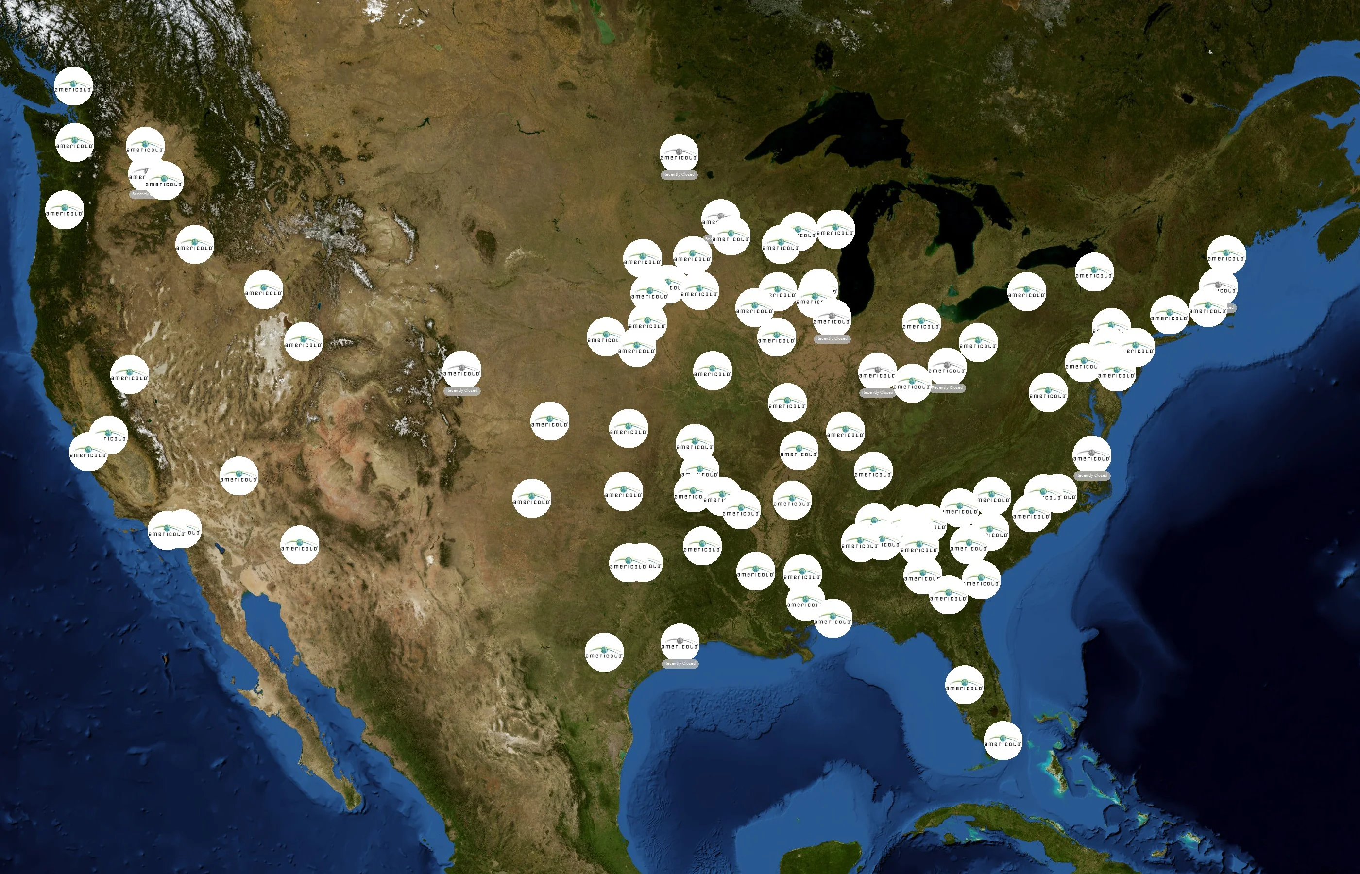 Americold state distribution