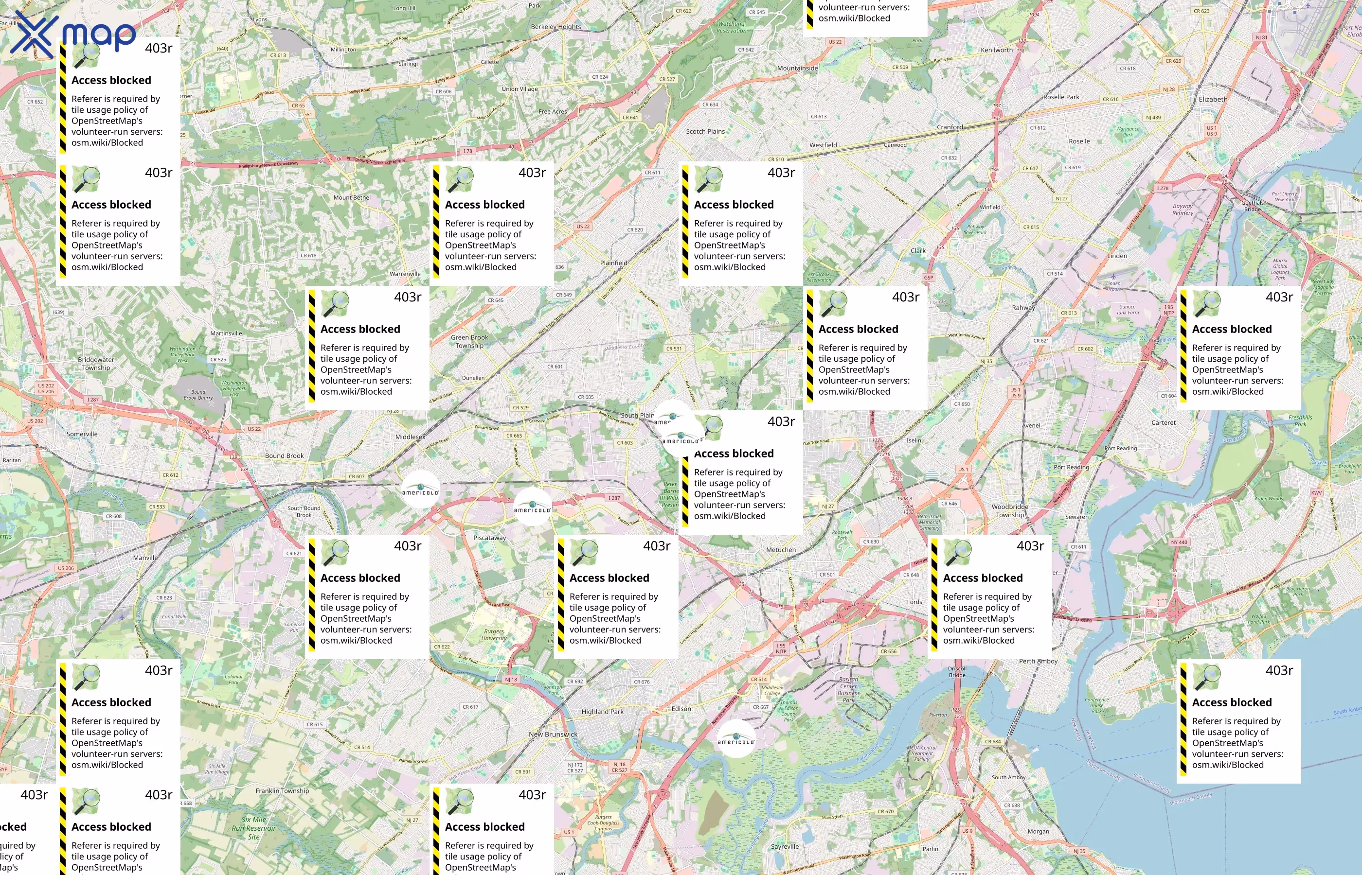 Americold area coverage