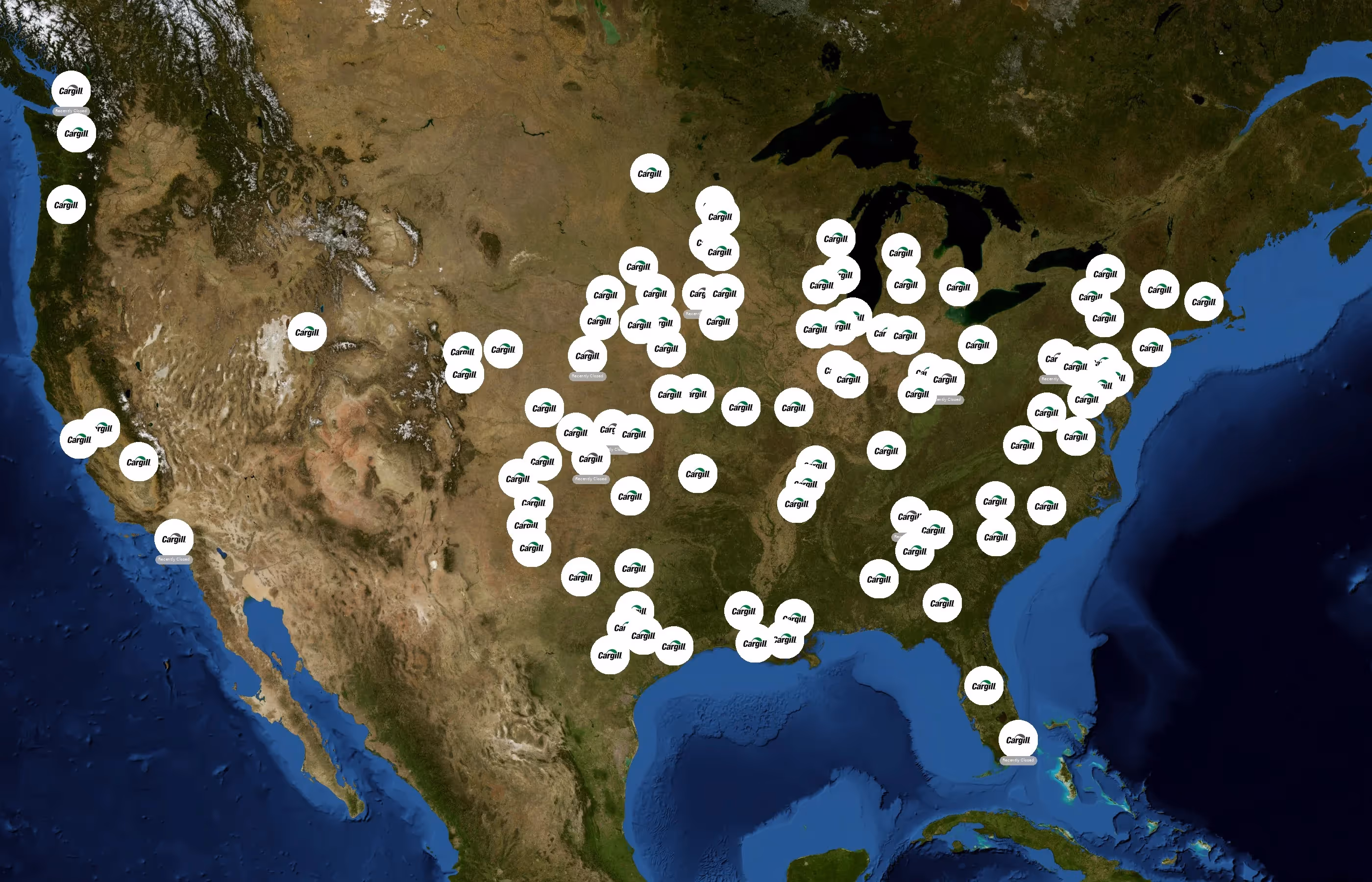Cargill state distribution