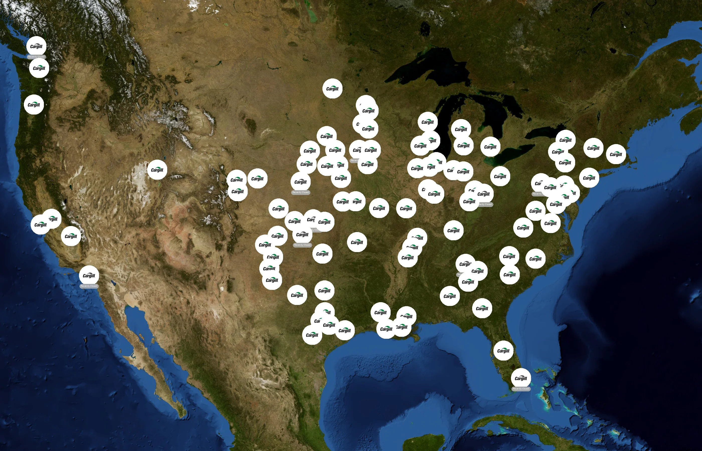 Cargill state distribution