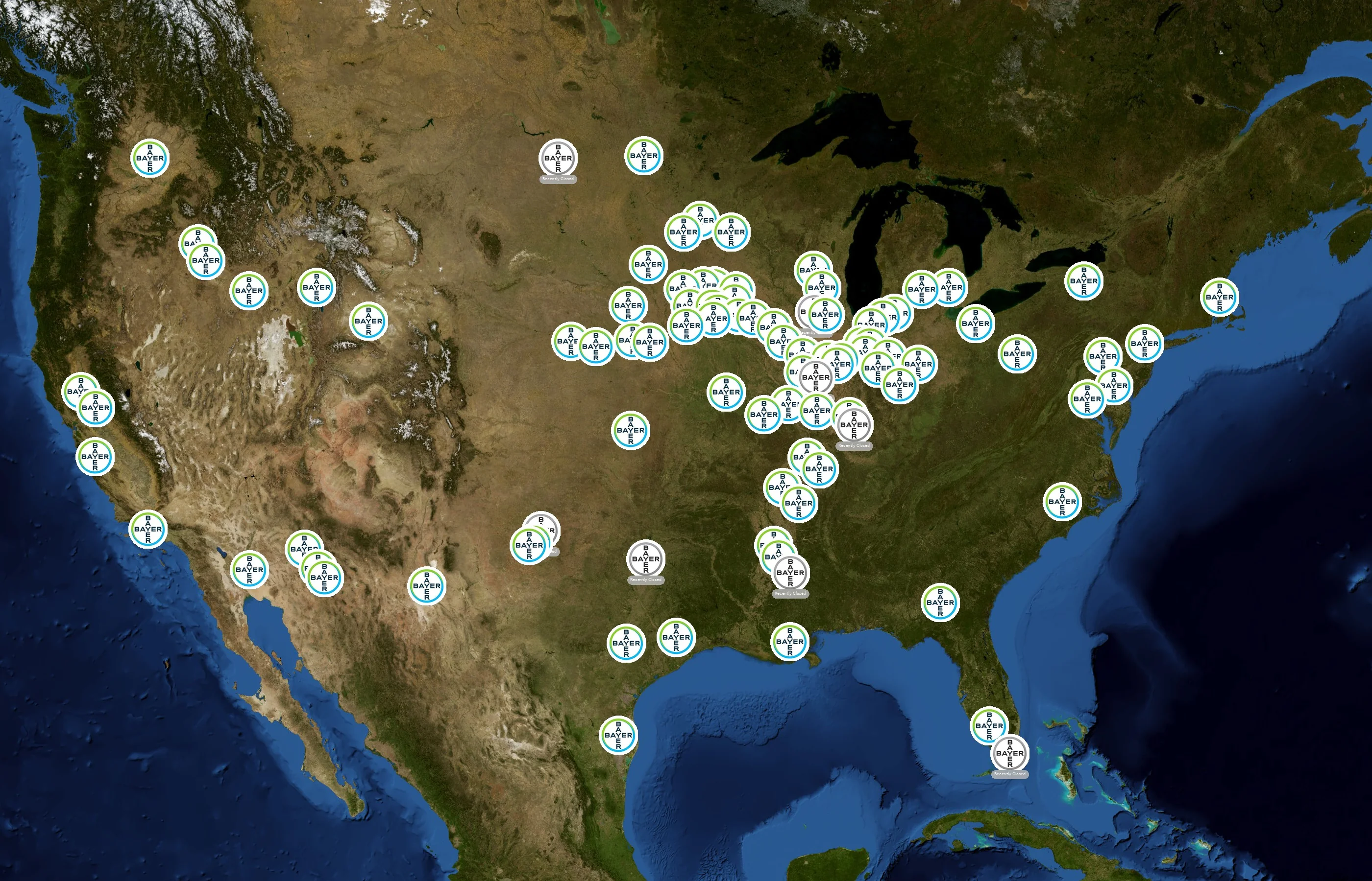 Bayer state distribution
