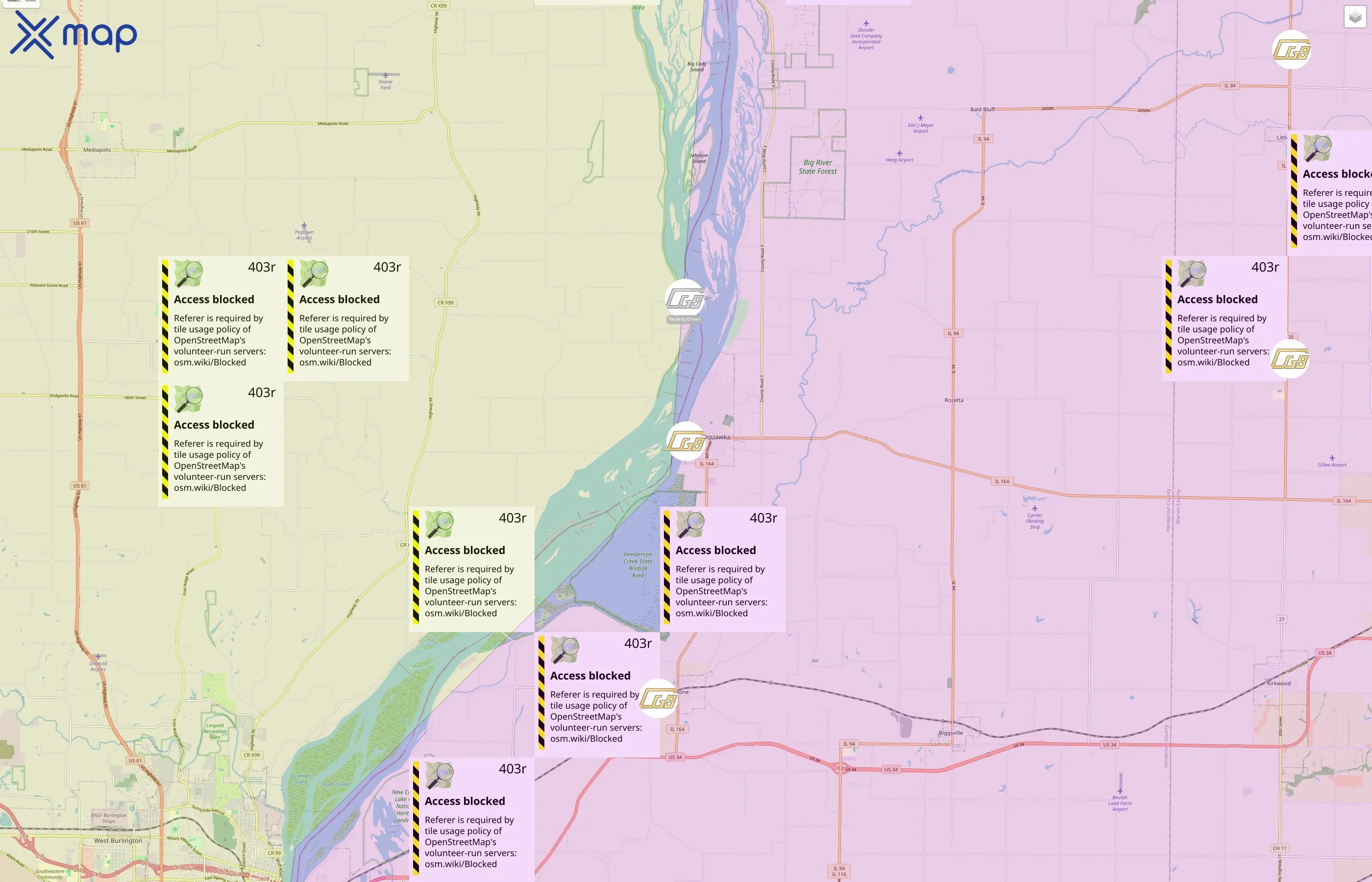 Consolidated Grain and Barge Co. traffic data