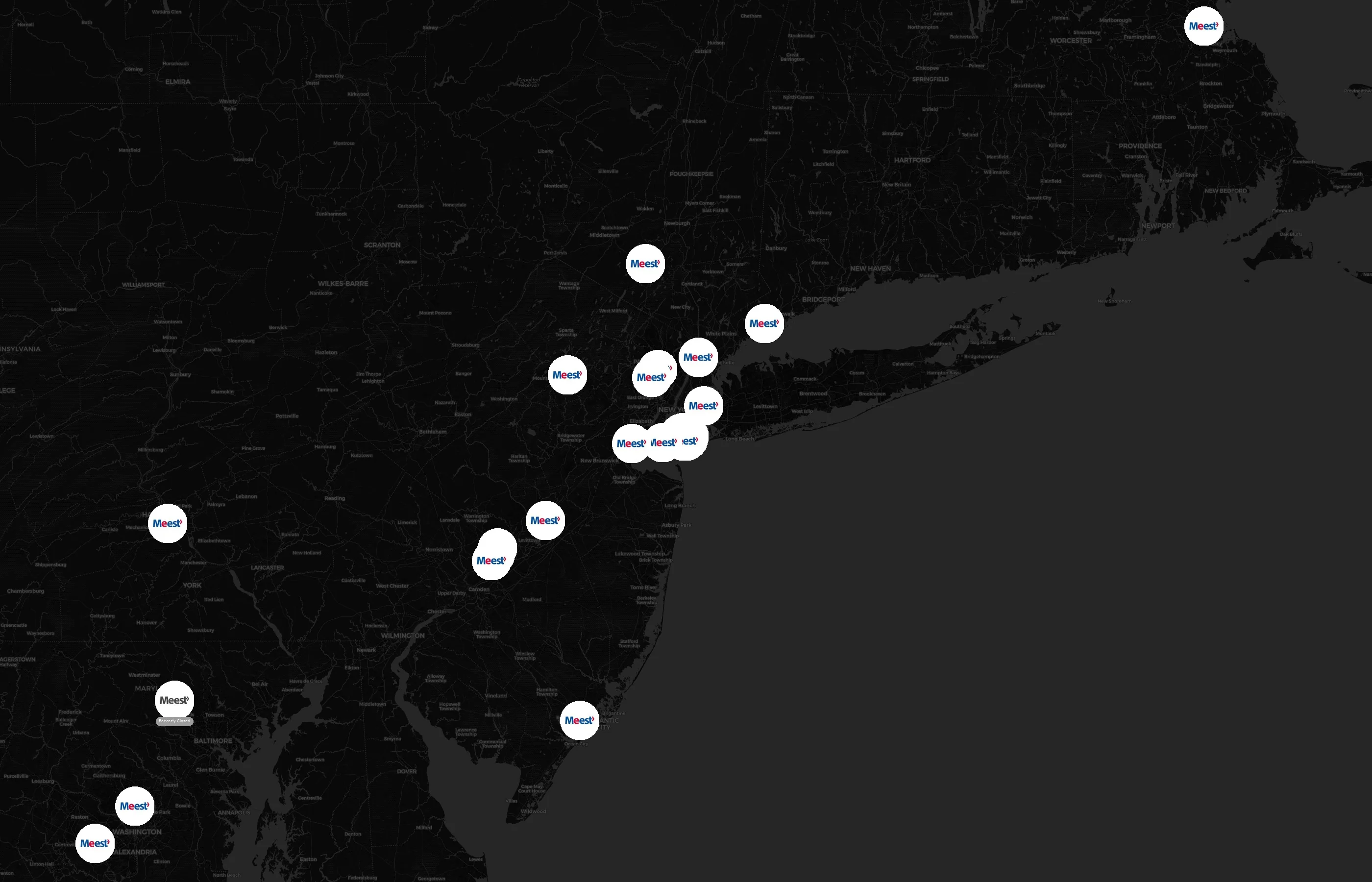 Meest city distribution