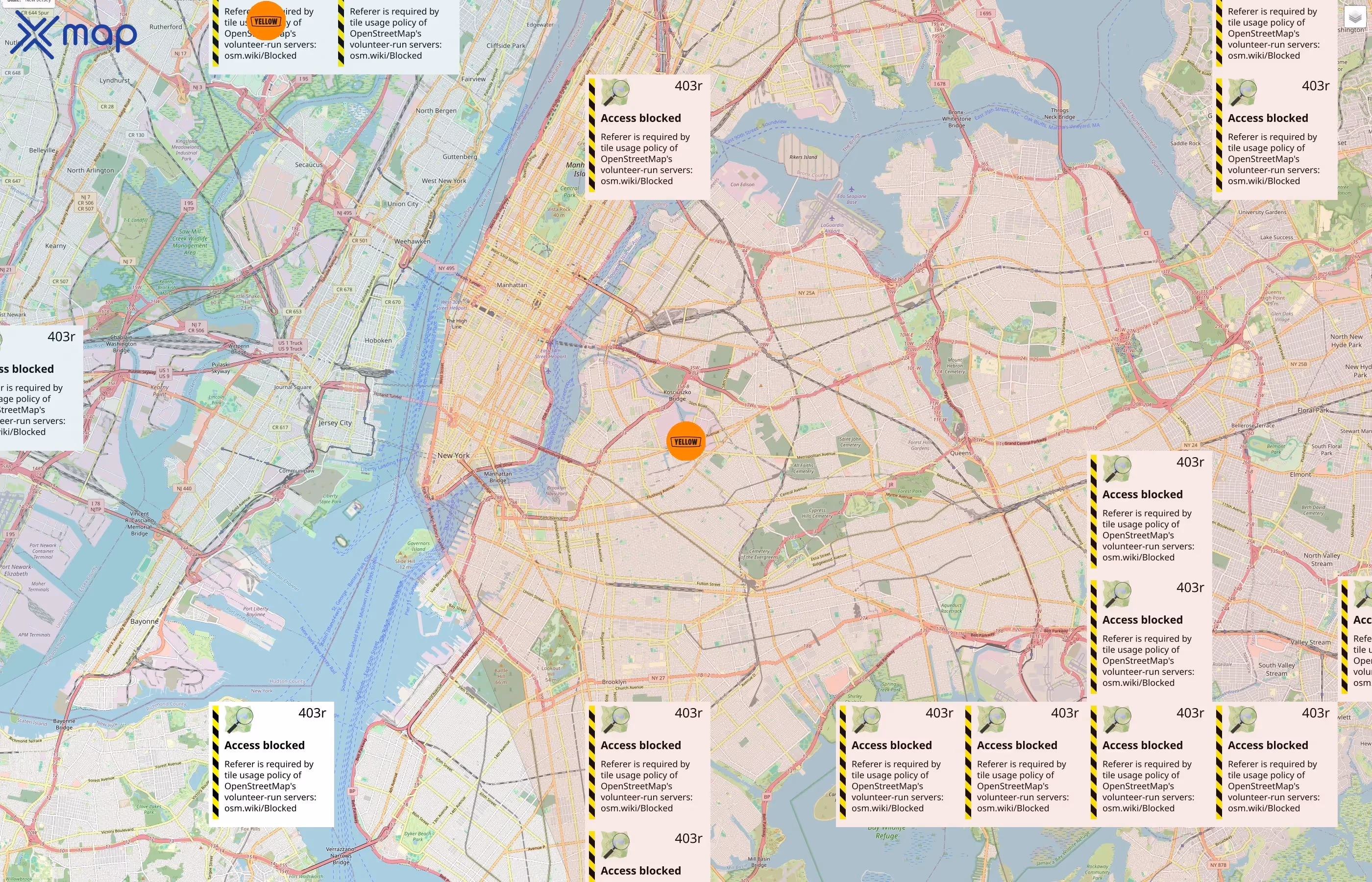 YRC Freight traffic data