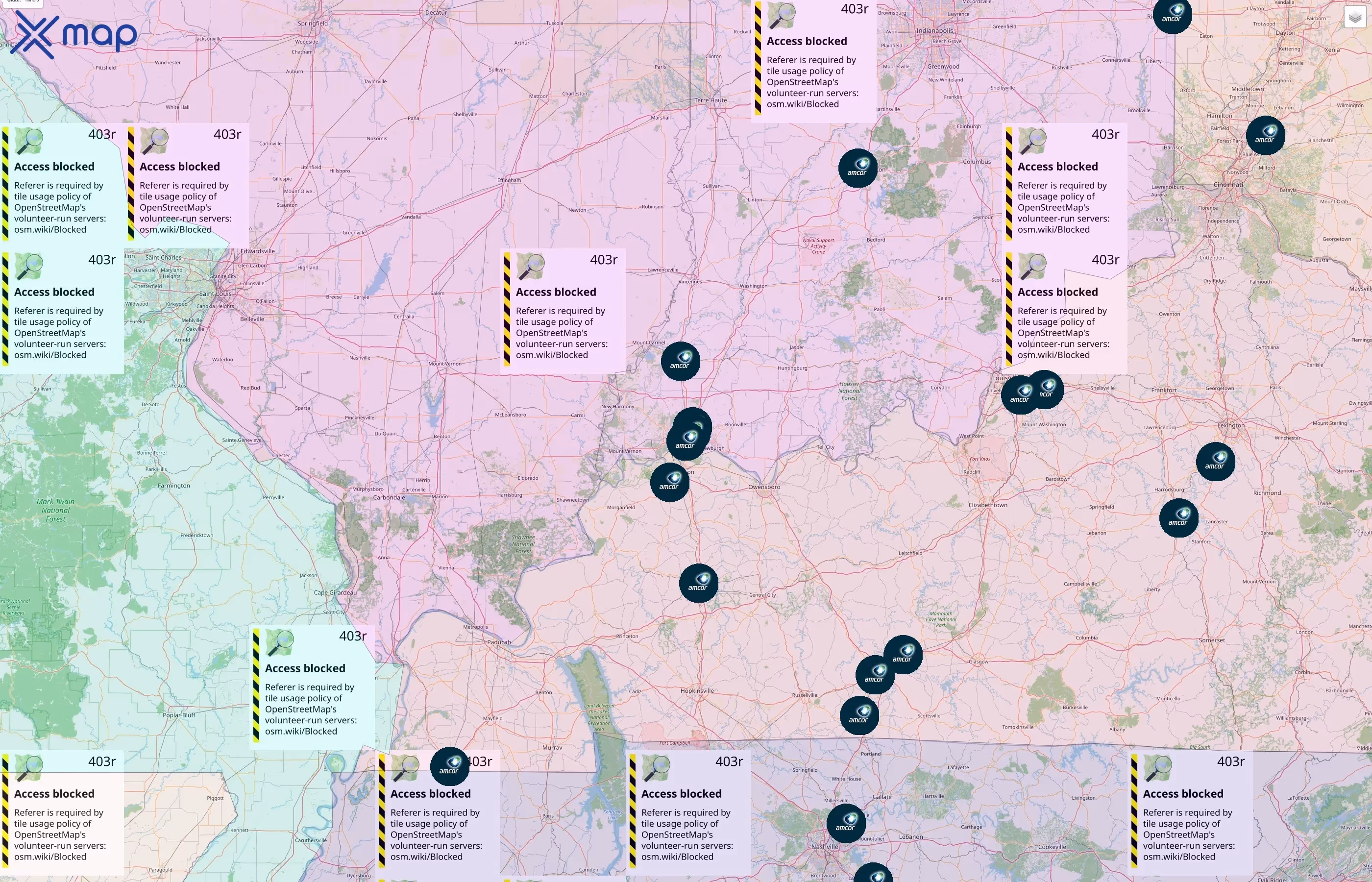 Berry Global street hotspots