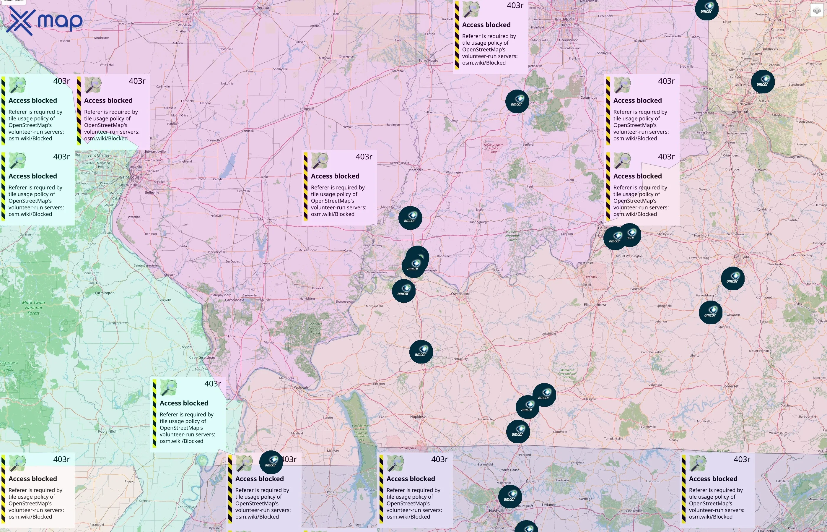 Berry Global street hotspots