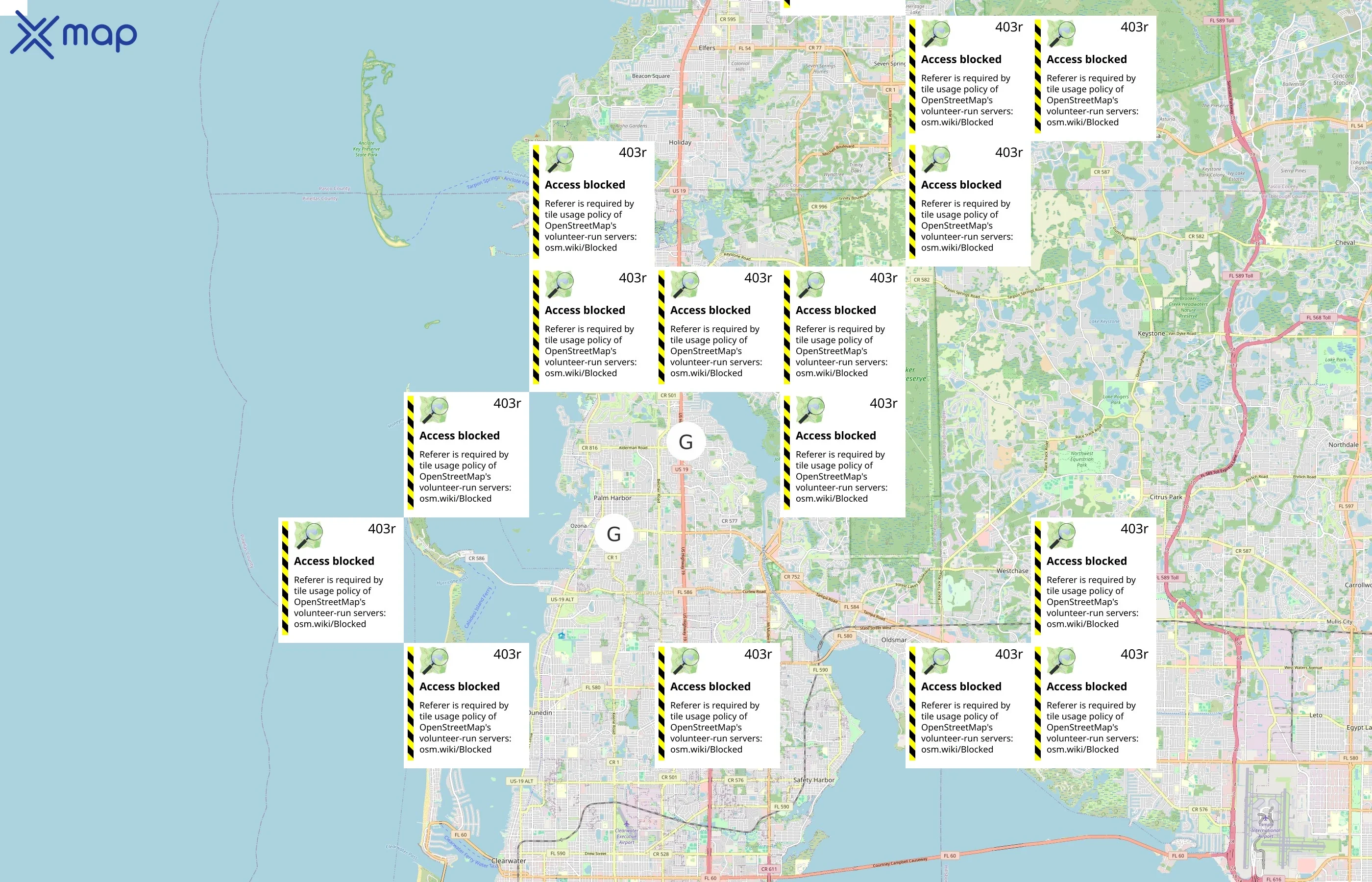 Goin' Postal area coverage