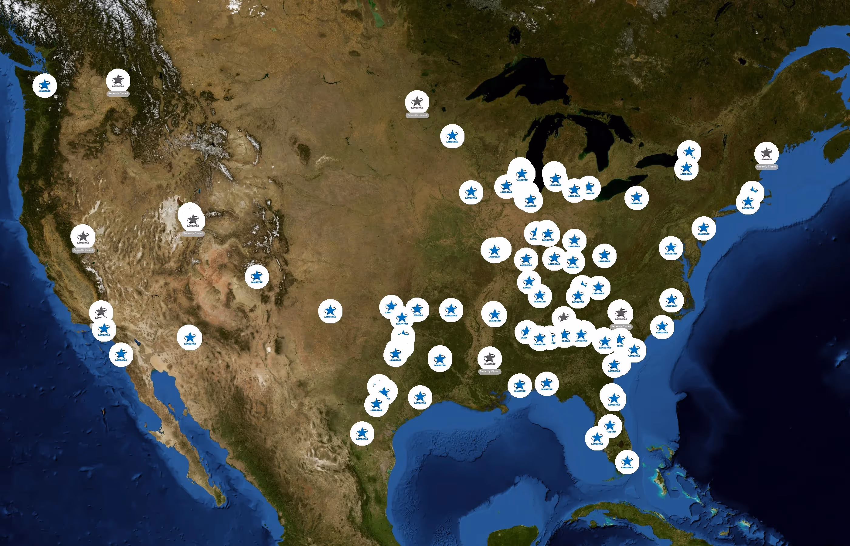 Landstar System, Inc. state distribution