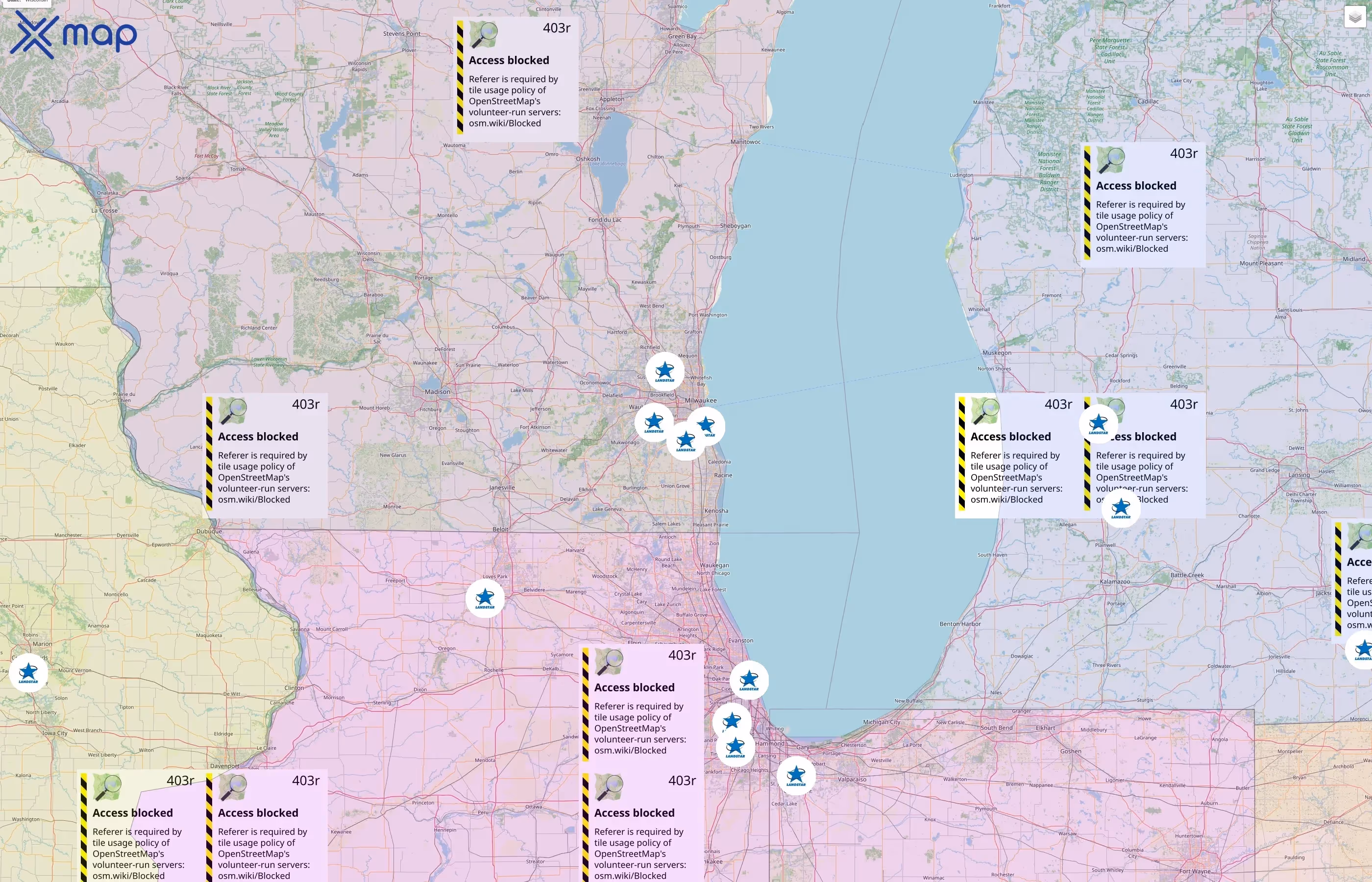 Landstar System, Inc. street hotspots