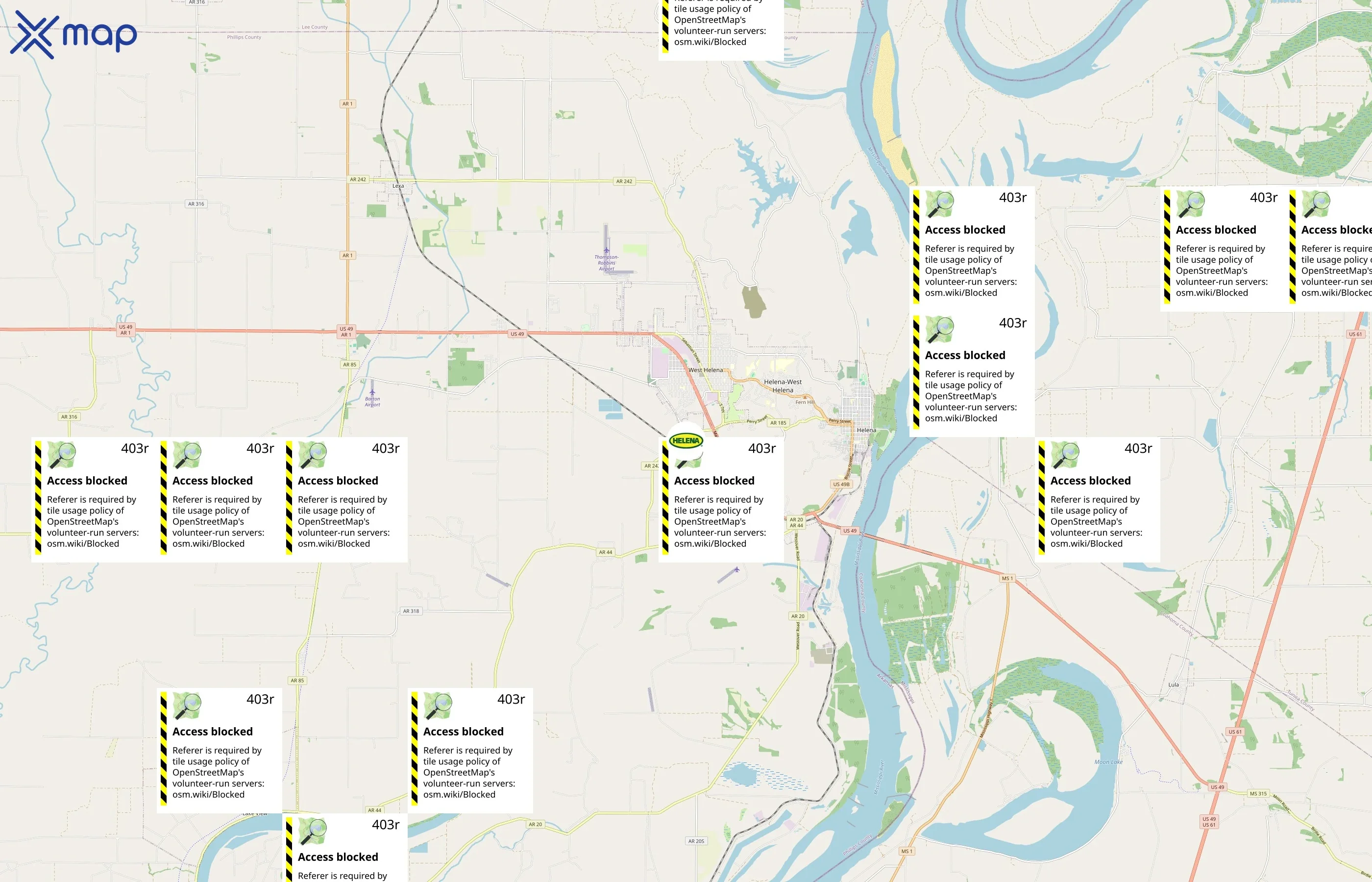 Helena Agri-Enterprises area coverage