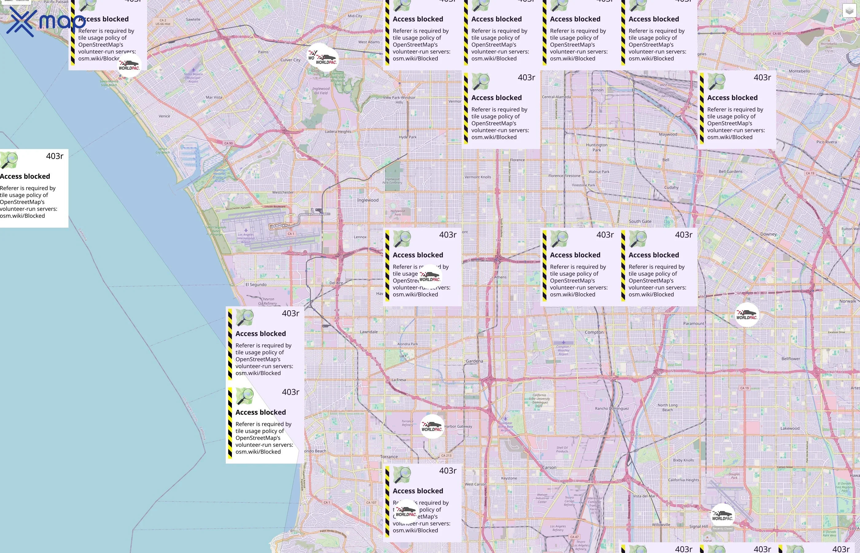 WORLDPAC traffic data